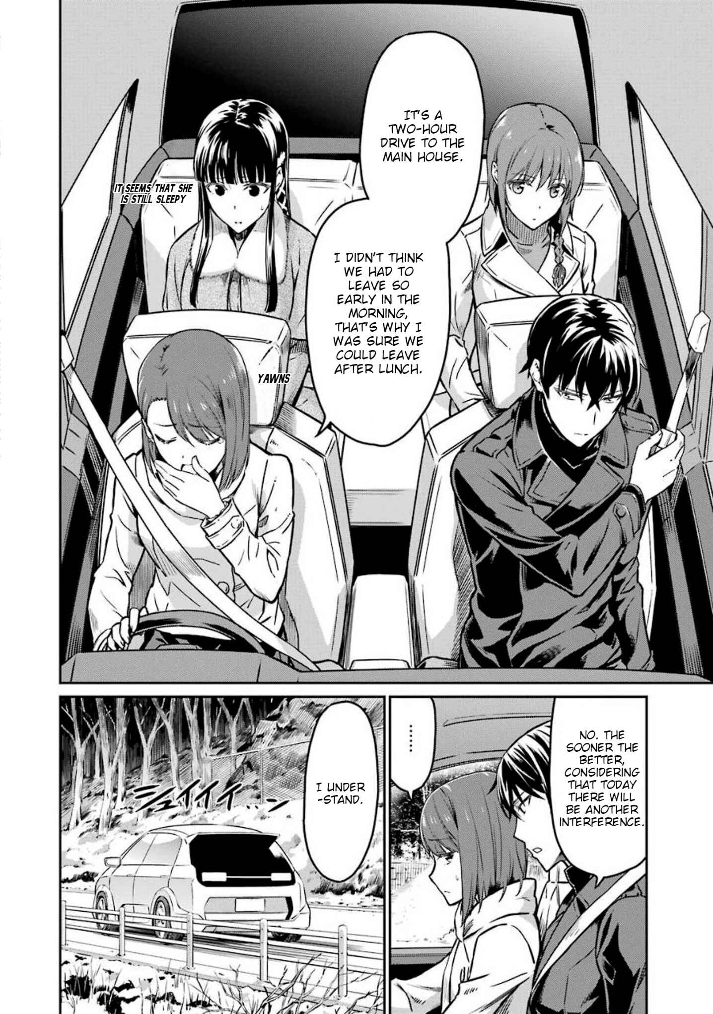 Page 8 Chapter 7 Mahouka Koukou no Rettousei - Yotsuba Keishou-hen