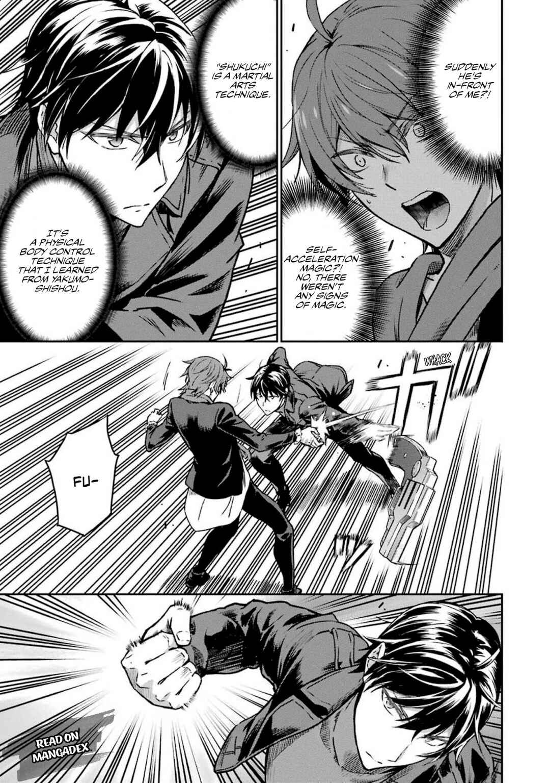 Page 23 Chapter 10 Mahouka Koukou no Rettousei - Yotsuba Keishou-hen