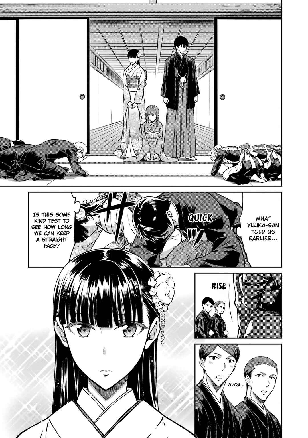Page 13 Chapter 25 Mahouka Koukou no Rettousei - Yotsuba Keishou-hen