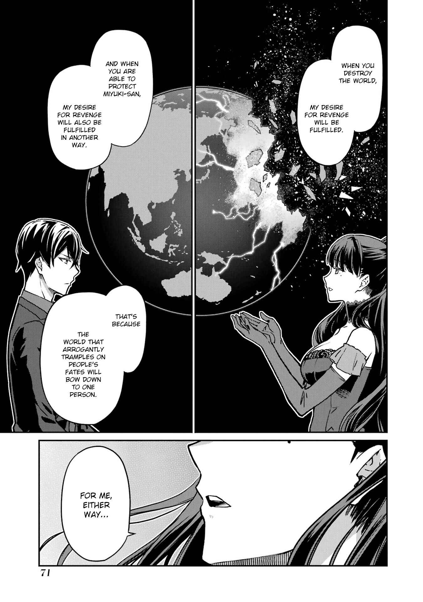 Page 21 Chapter 20 Mahouka Koukou no Rettousei - Yotsuba Keishou-hen