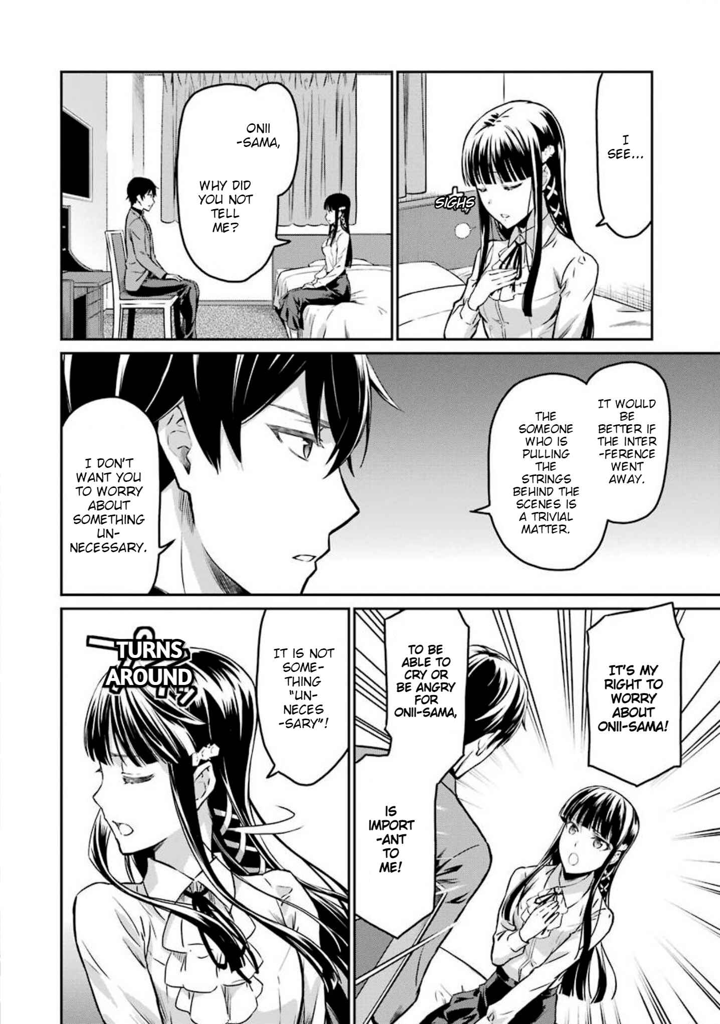 Page 16 Chapter 6 Mahouka Koukou no Rettousei - Yotsuba Keishou-hen
