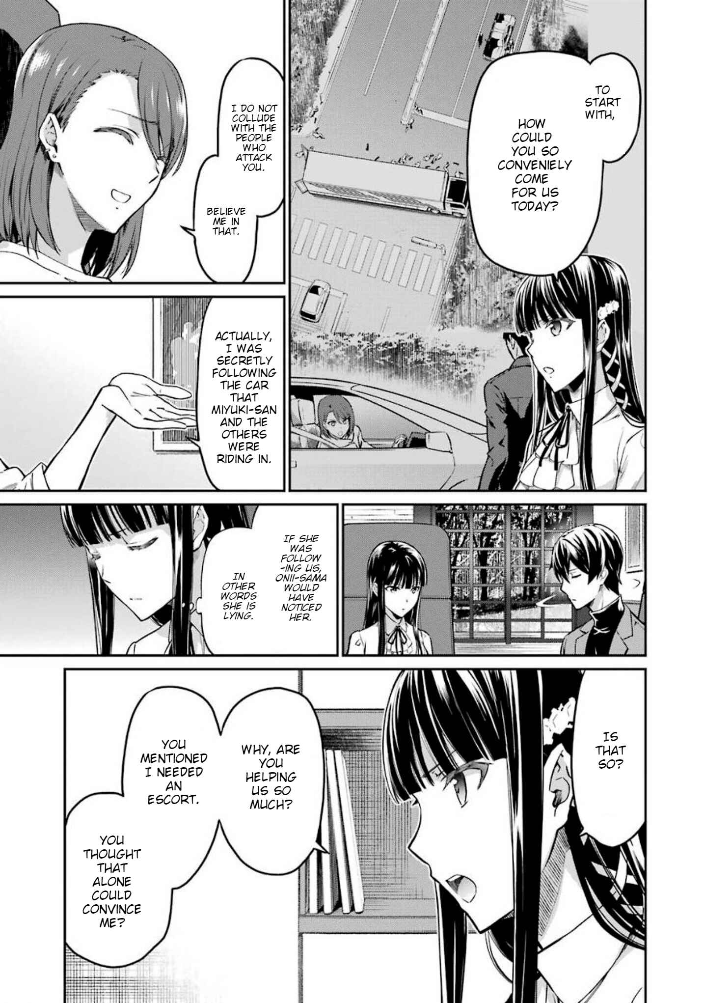 Page 3 Chapter 6 Mahouka Koukou no Rettousei - Yotsuba Keishou-hen