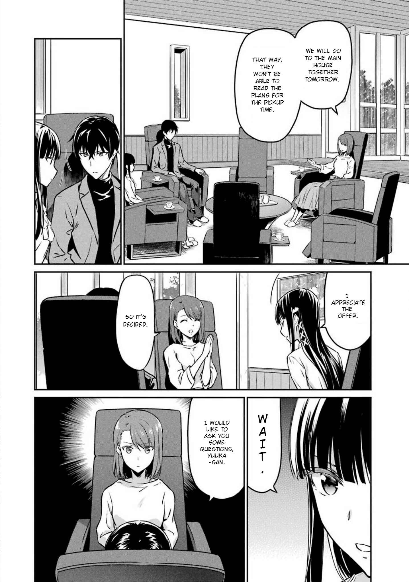 Page 22 Chapter 5 Mahouka Koukou no Rettousei - Yotsuba Keishou-hen