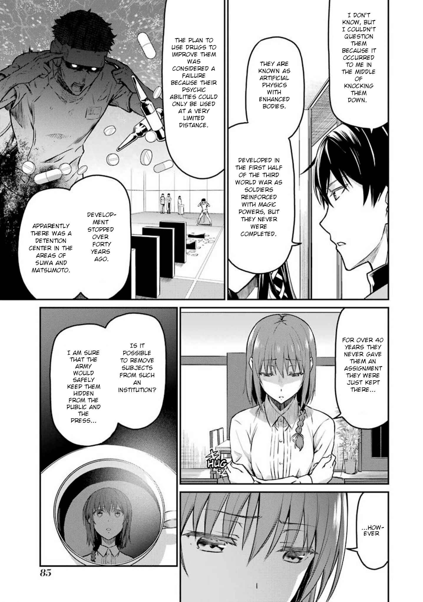 Page 3 Chapter 5 Mahouka Koukou no Rettousei - Yotsuba Keishou-hen