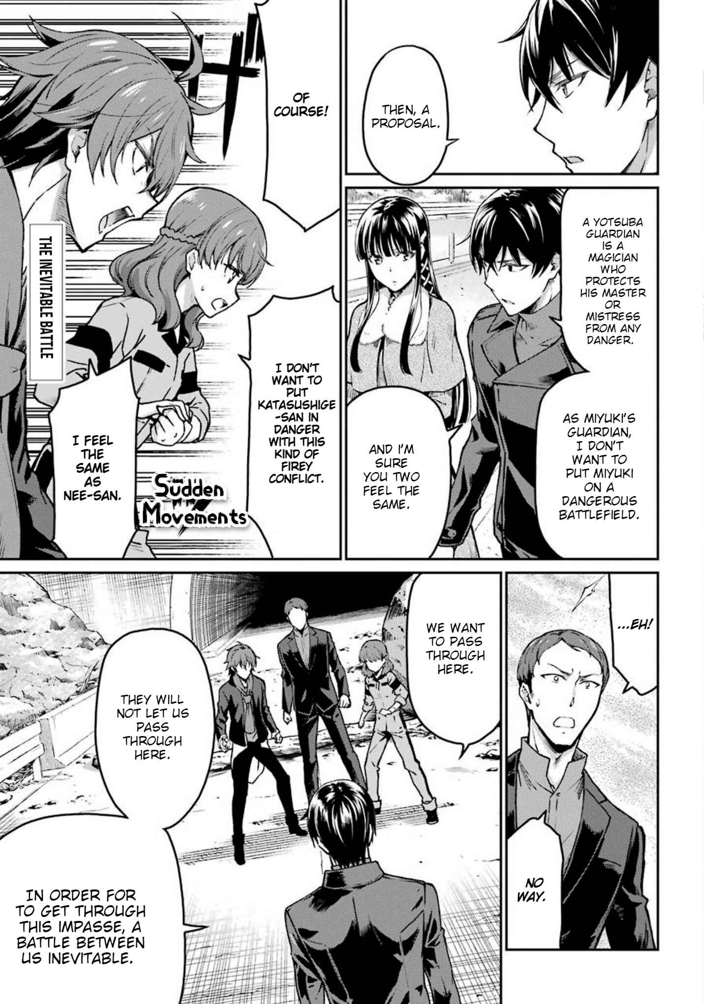 Page 2 Chapter 9 Mahouka Koukou no Rettousei - Yotsuba Keishou-hen