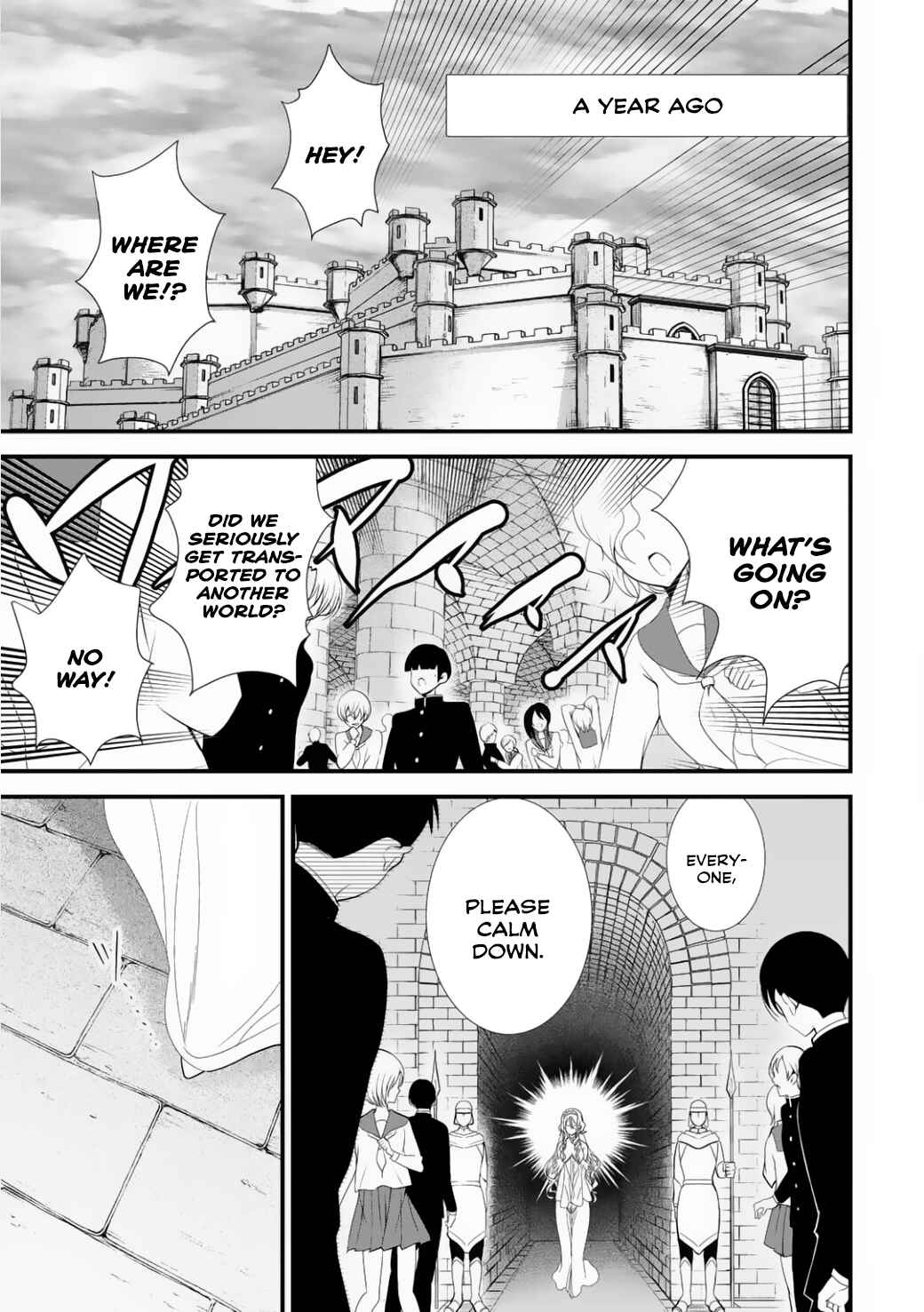 Page 2 Chapter 3 Class ga Isekai Shoukan sareta Naka Ore dake Nokotta n desu ga