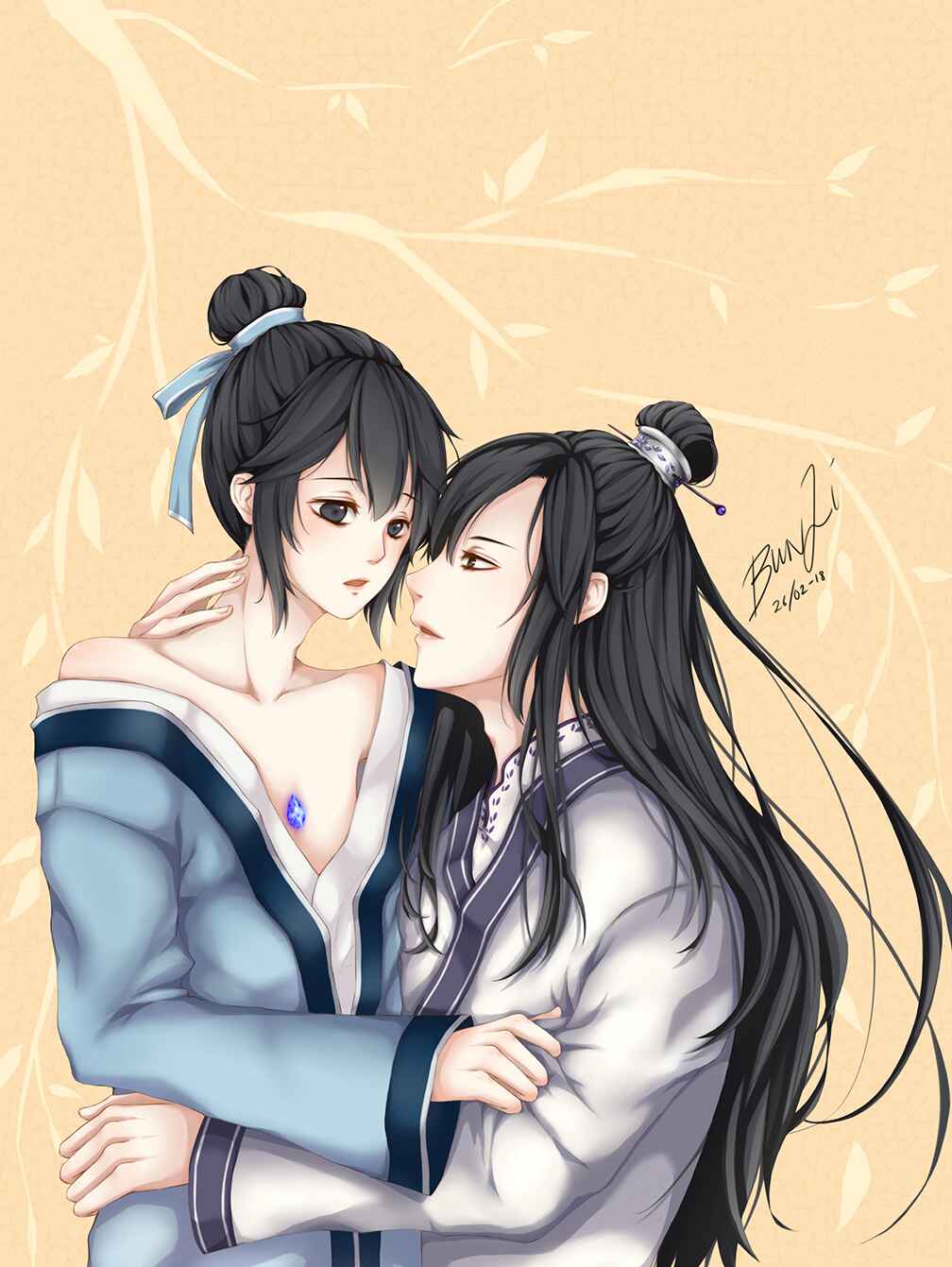 Page 3 Chapter 2 Hinadori wa Shiokaze ni Madoromu