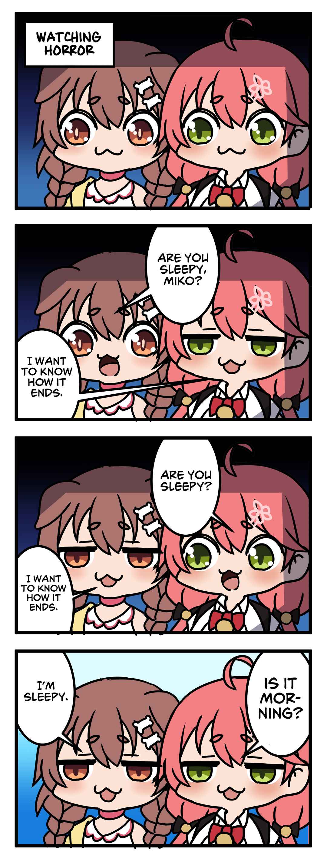Page 1 Chapter 7 Hololive 4-Koma