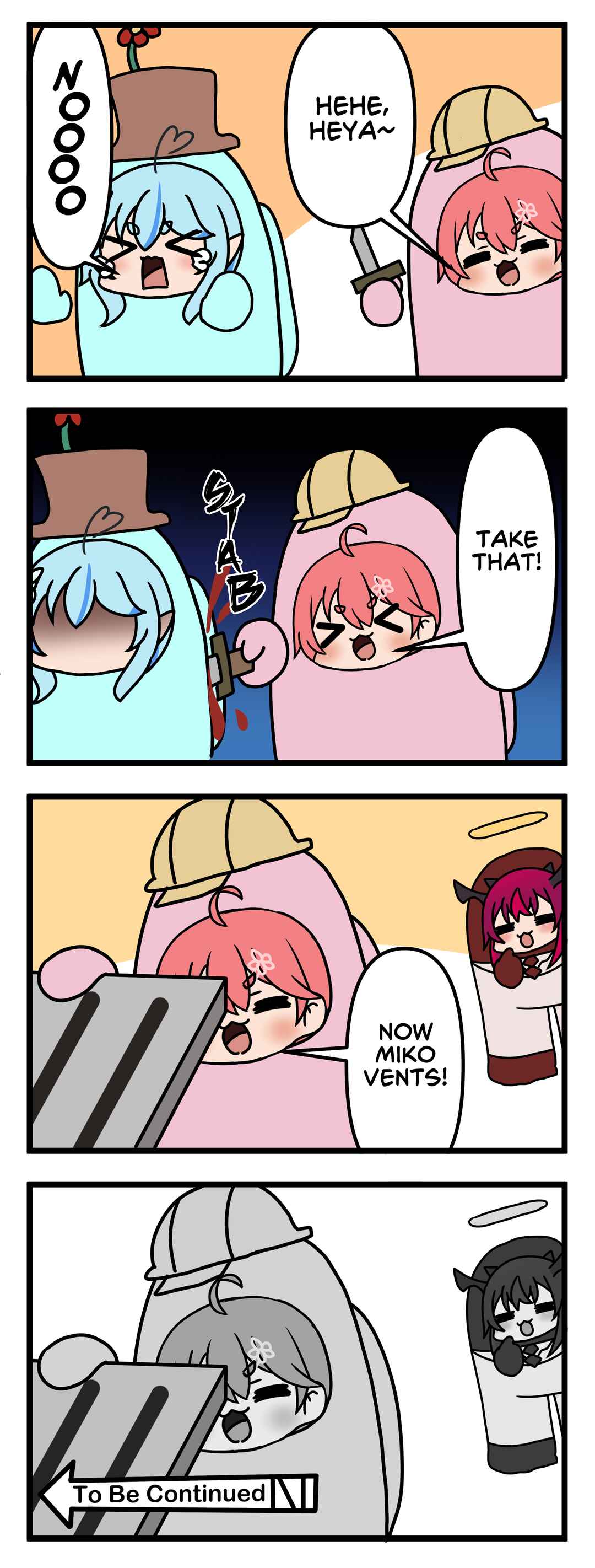Page 1 Chapter 9 Hololive 4-Koma
