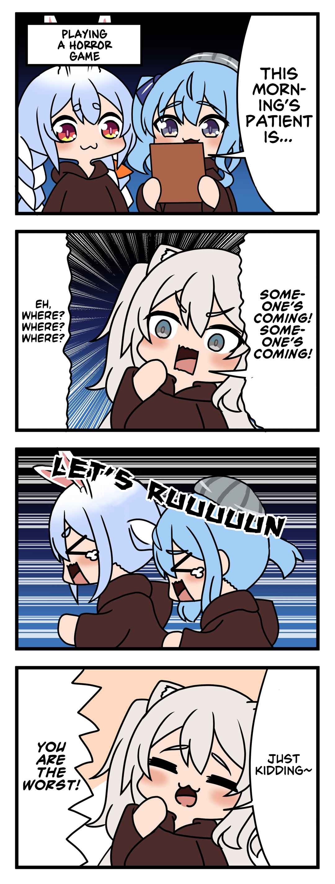 Page 1 Chapter 18 Hololive 4-Koma