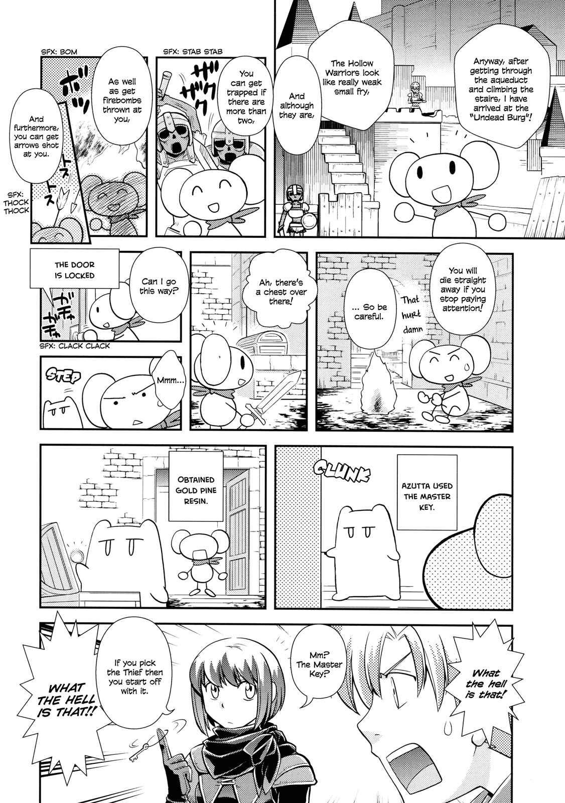 Page 13 Chapter Unknown_1a85 Dark Souls - Poka Poka Dark Souls Life (Doujinshi)