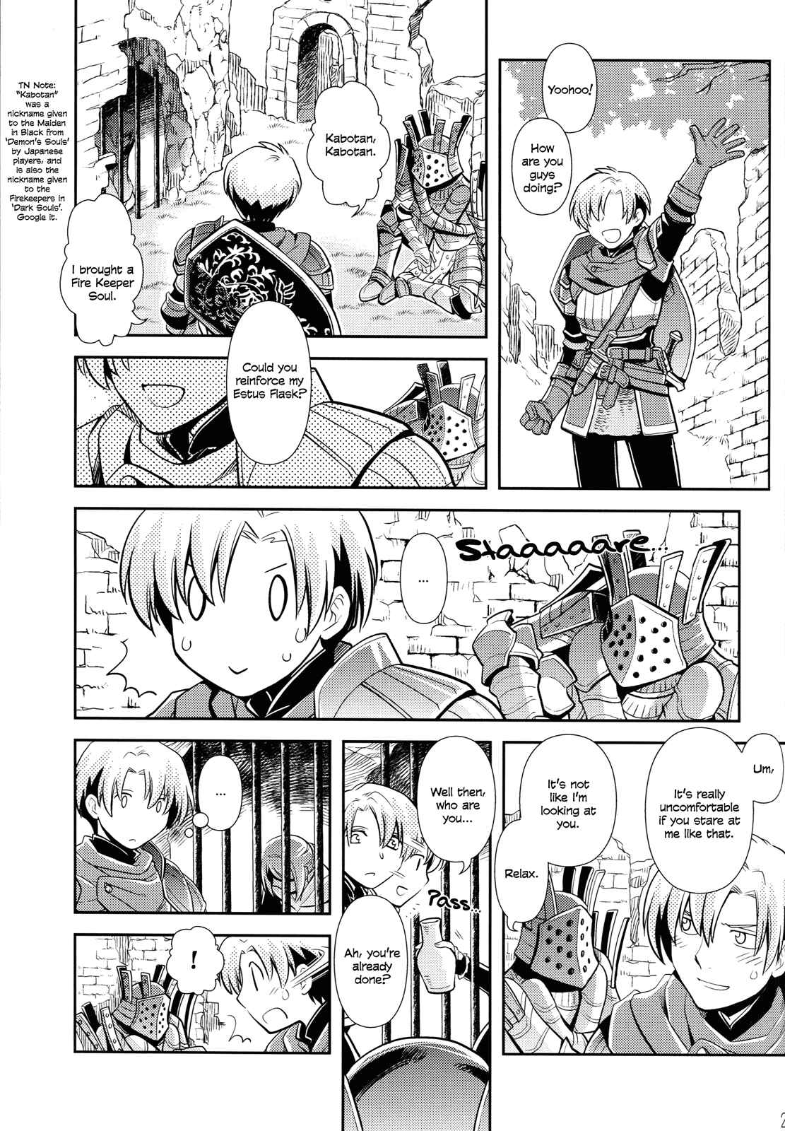Page 28 Chapter Unknown_1a85 Dark Souls - Poka Poka Dark Souls Life (Doujinshi)