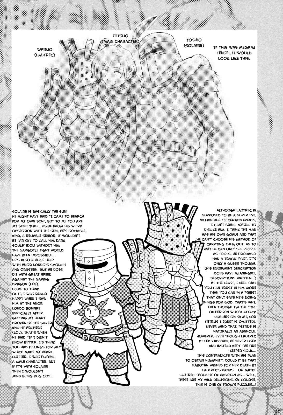 Page 35 Chapter Unknown_1a85 Dark Souls - Poka Poka Dark Souls Life (Doujinshi)