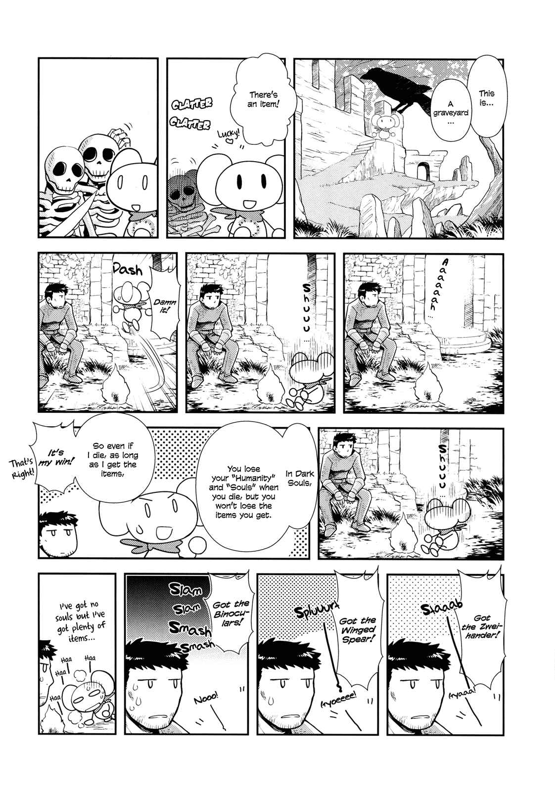 Page 9 Chapter Unknown_1a85 Dark Souls - Poka Poka Dark Souls Life (Doujinshi)