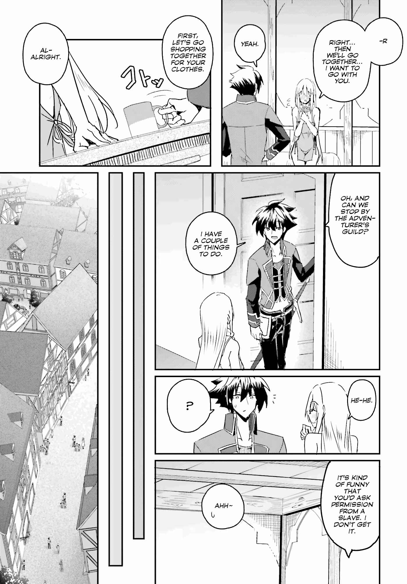 Page 10 Chapter 2 Issho ni Ken no Shugyou o Shita Osananajimi ga Dorei ni Natteita no de, S-Rank Boukensha no Boku wa Kanojo o Katte Mamoru Koto ni Shita