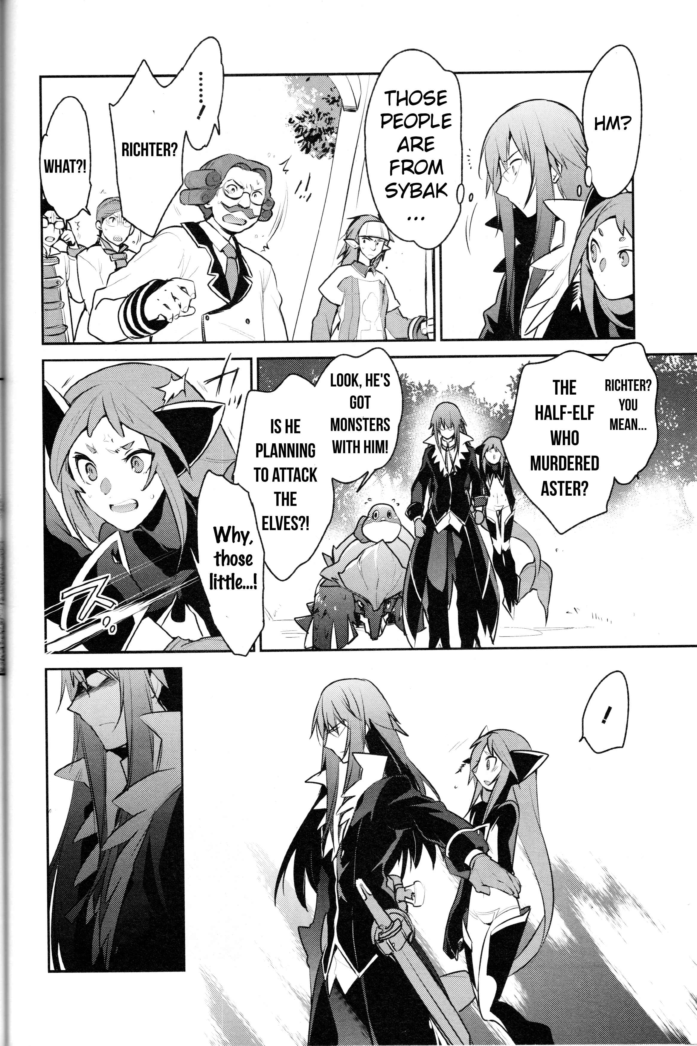 Page 4 Chapter 9.1 Tales of Symphonia: Dawn of the New World - Richters Love and Hatred