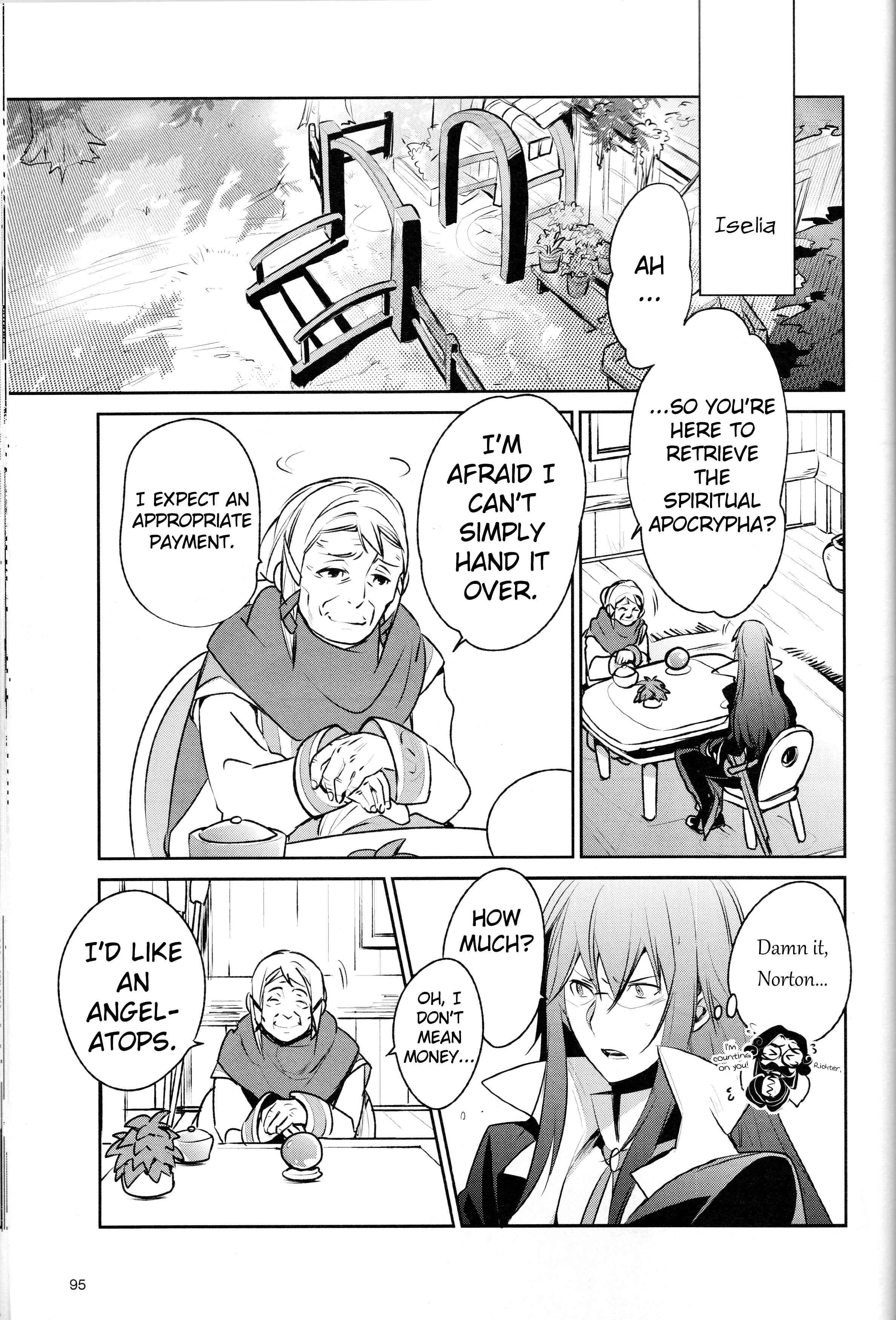 Page 7 Chapter 9.1 Tales of Symphonia: Dawn of the New World - Richters Love and Hatred
