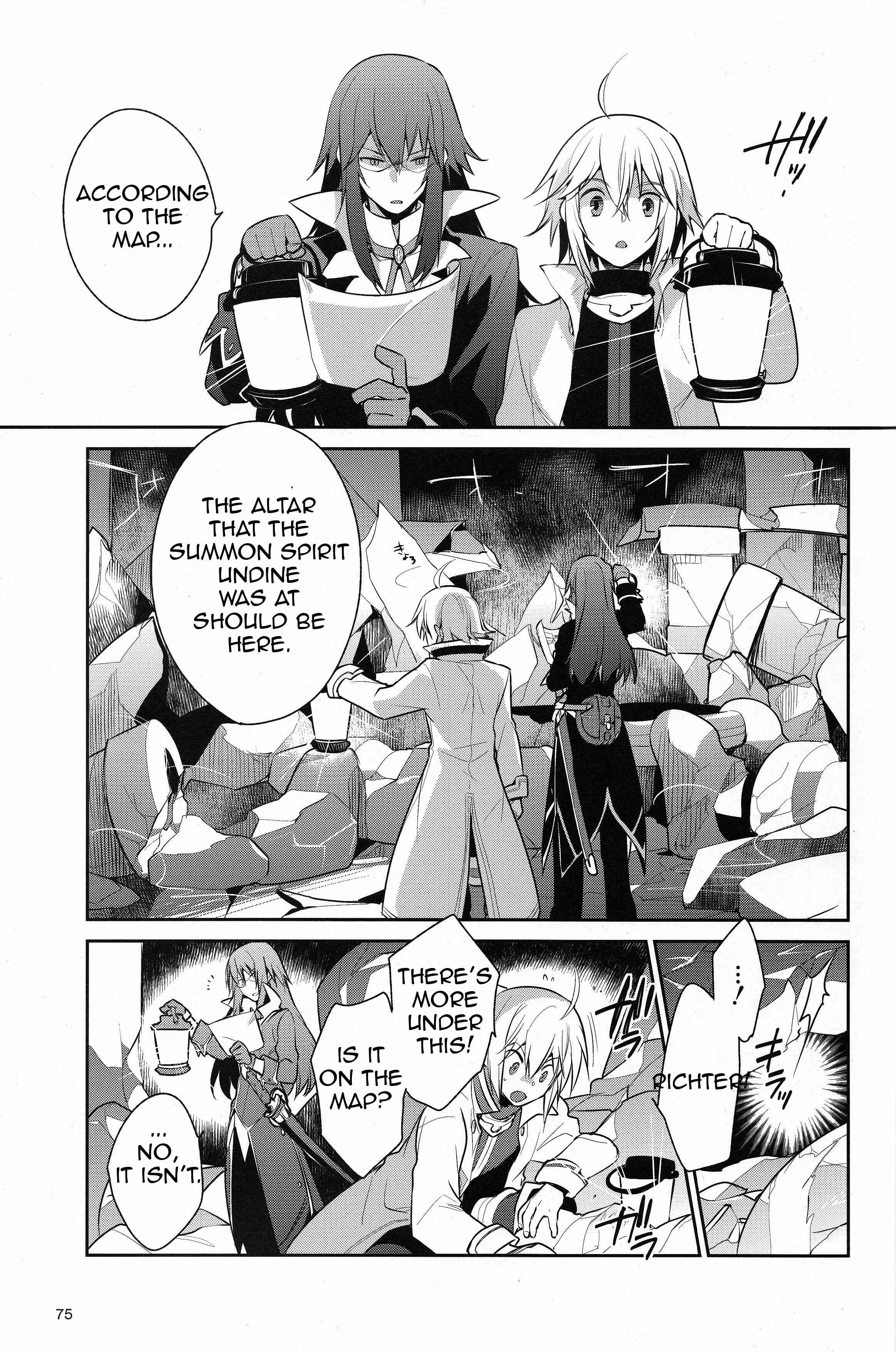 Page 9 Chapter 1 Tales of Symphonia: Dawn of the New World - Richters Love and Hatred