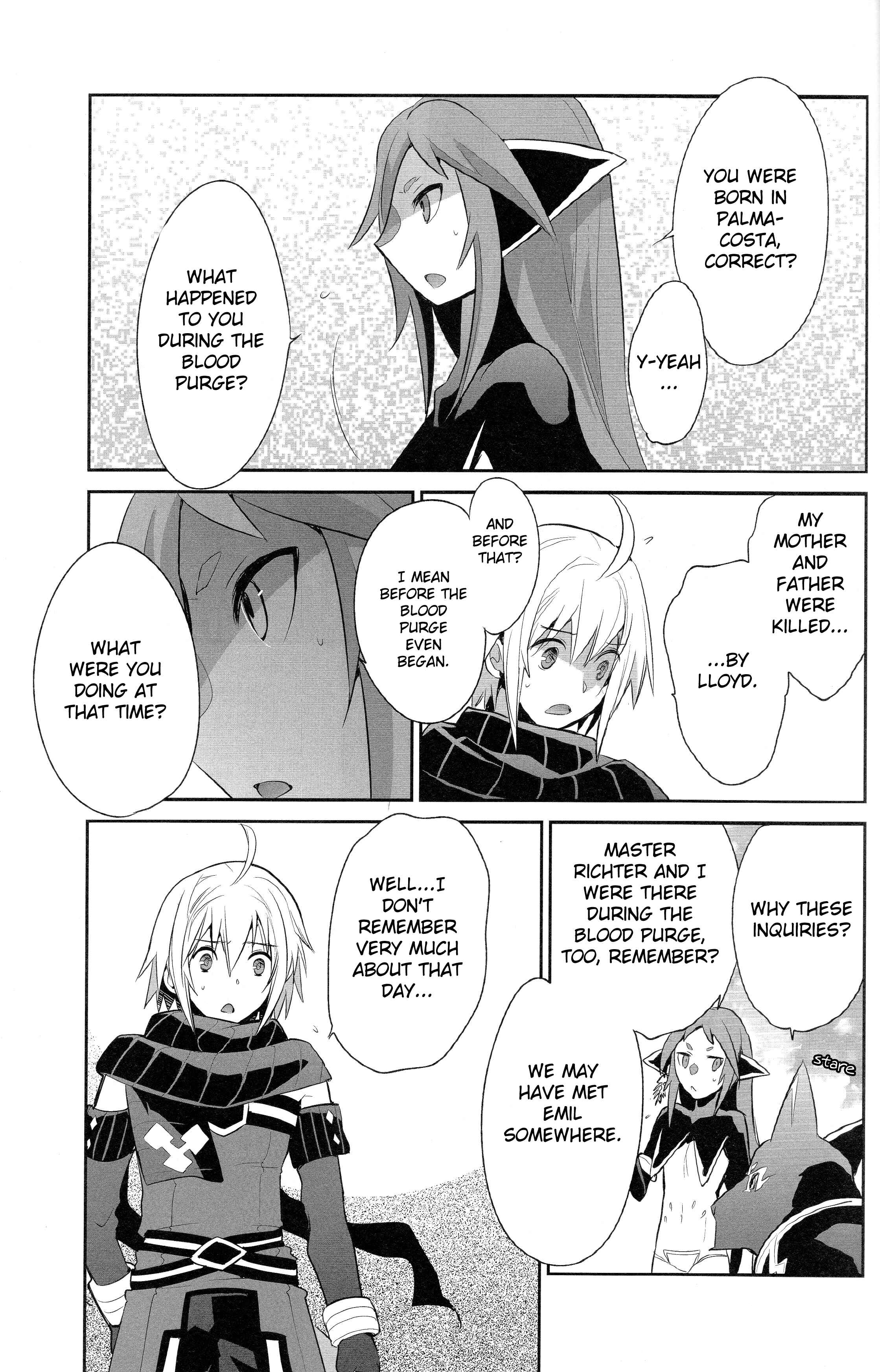 Page 3 Chapter 13 Tales of Symphonia: Dawn of the New World - Richters Love and Hatred
