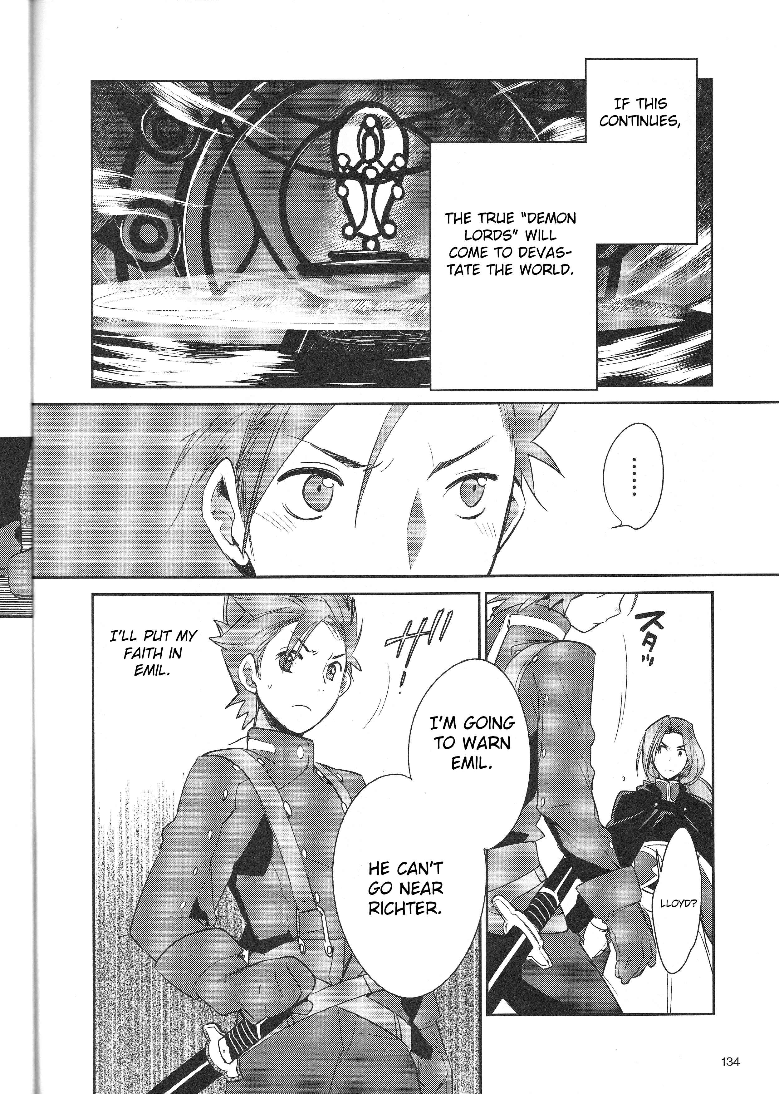 Page 14 Chapter 14.1 Tales of Symphonia: Dawn of the New World - Richters Love and Hatred