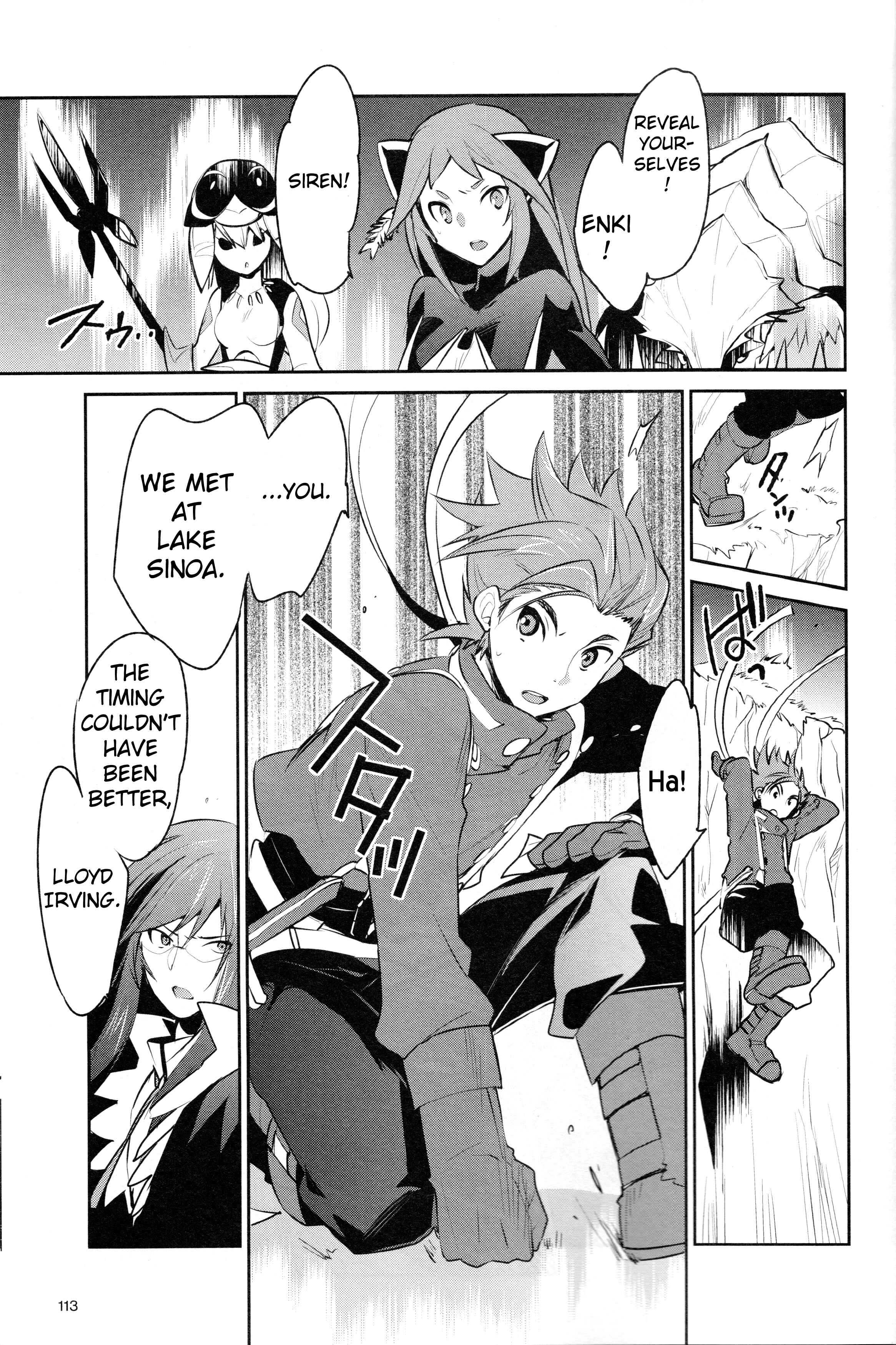 Page 8 Chapter 9.2 Tales of Symphonia: Dawn of the New World - Richters Love and Hatred