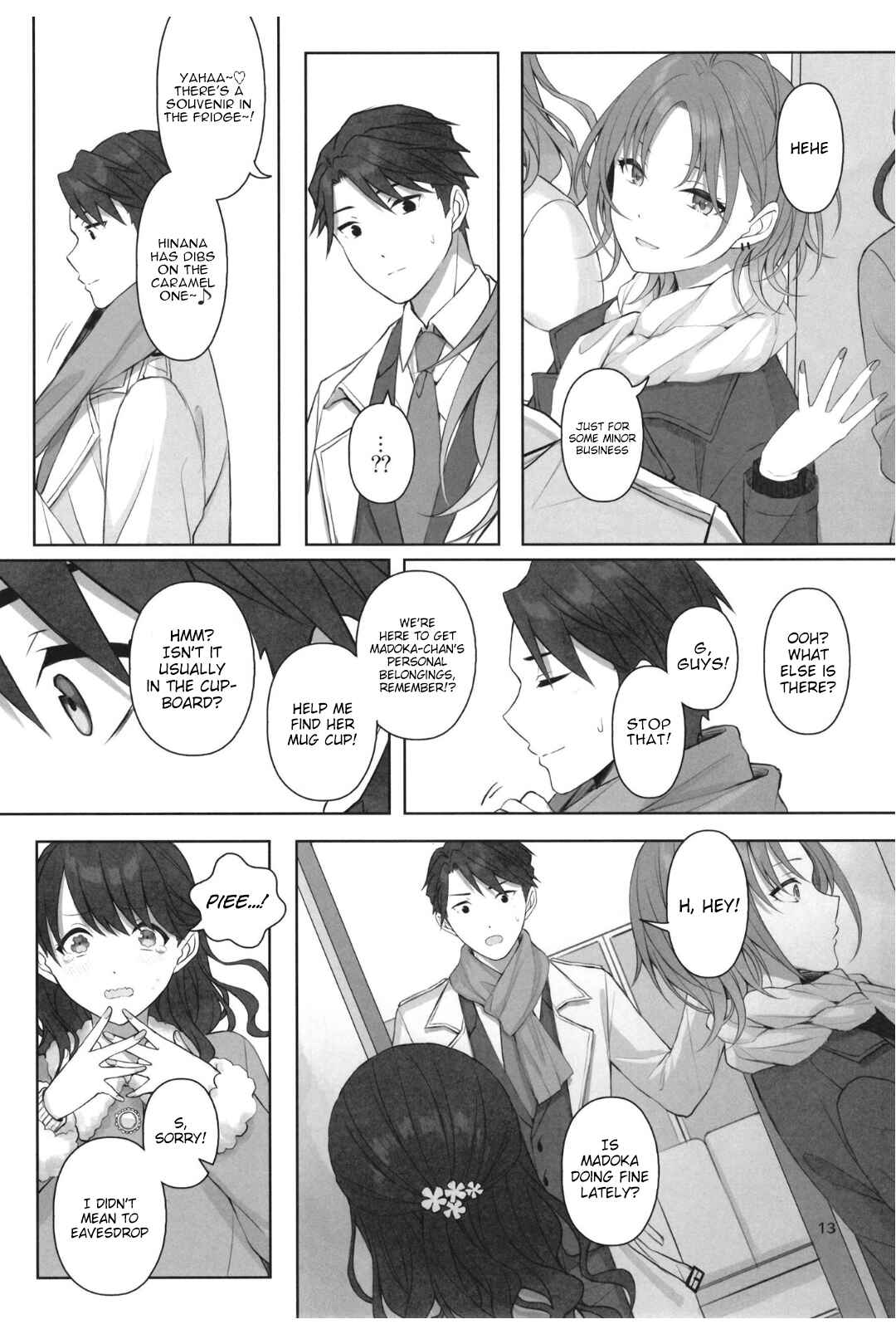 Page 14 Chapter Unknown_613d THE iDOLM@STER: Shiny Colors - The Blaze of the Snowy Silver Sky (Doujinshi)