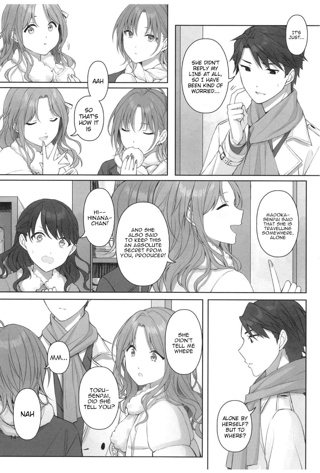 Page 15 Chapter Unknown_613d THE iDOLM@STER: Shiny Colors - The Blaze of the Snowy Silver Sky (Doujinshi)