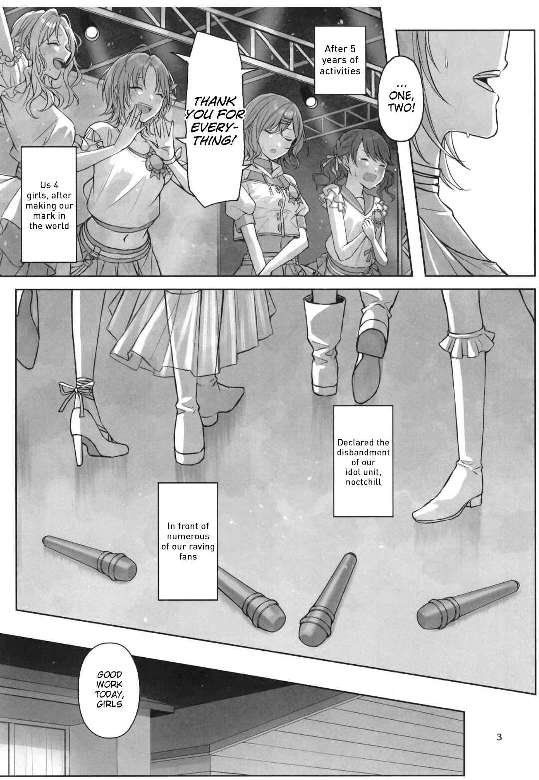 Page 4 Chapter Unknown_613d THE iDOLM@STER: Shiny Colors - The Blaze of the Snowy Silver Sky (Doujinshi)