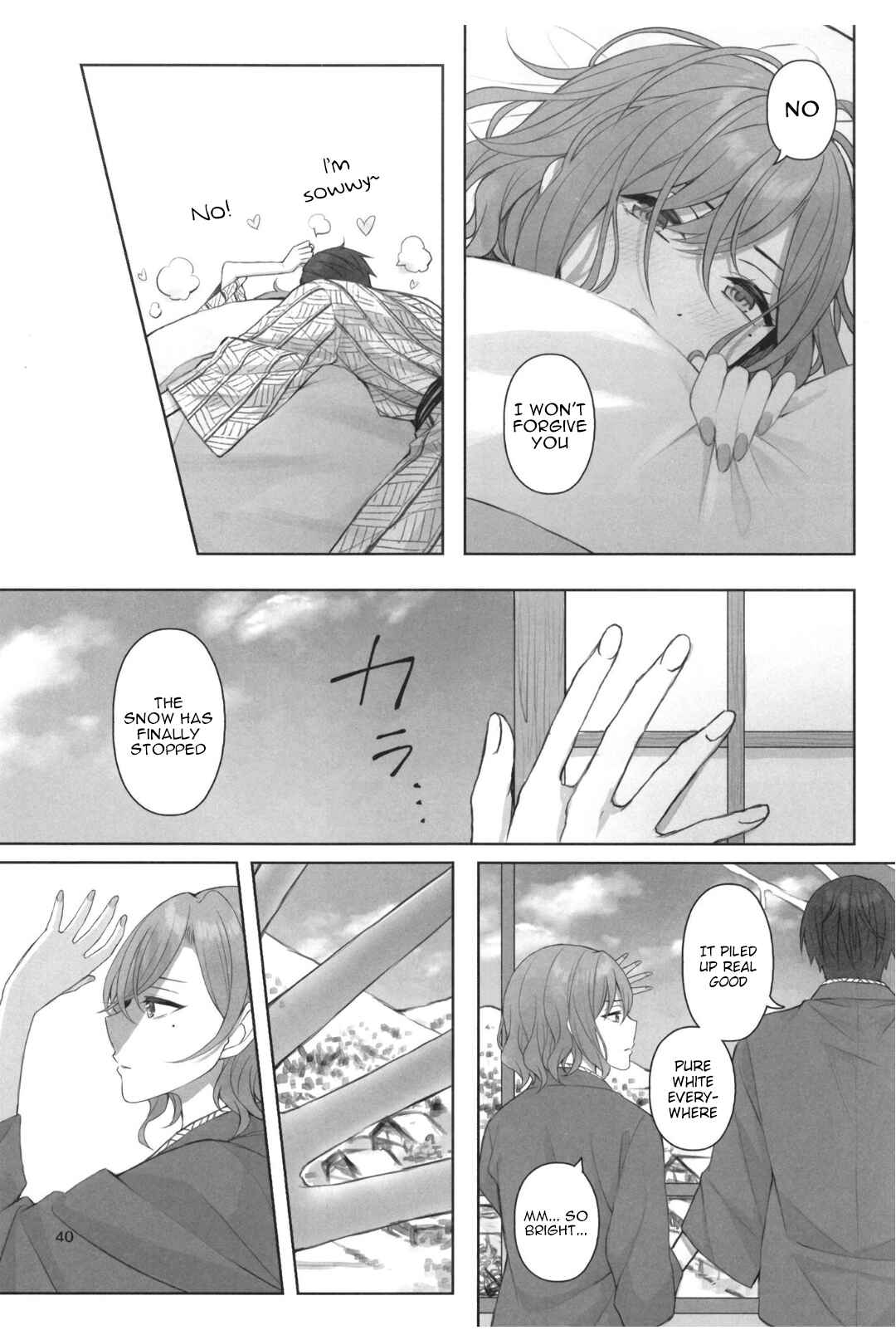 Page 41 Chapter Unknown_613d THE iDOLM@STER: Shiny Colors - The Blaze of the Snowy Silver Sky (Doujinshi)