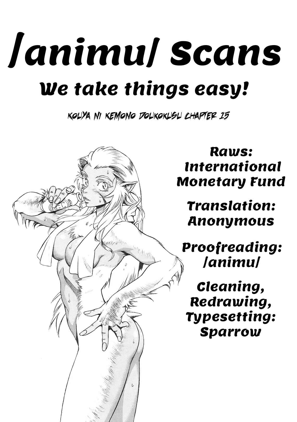 Page 30 Chapter 15 A Beast Cries in the Wilderness