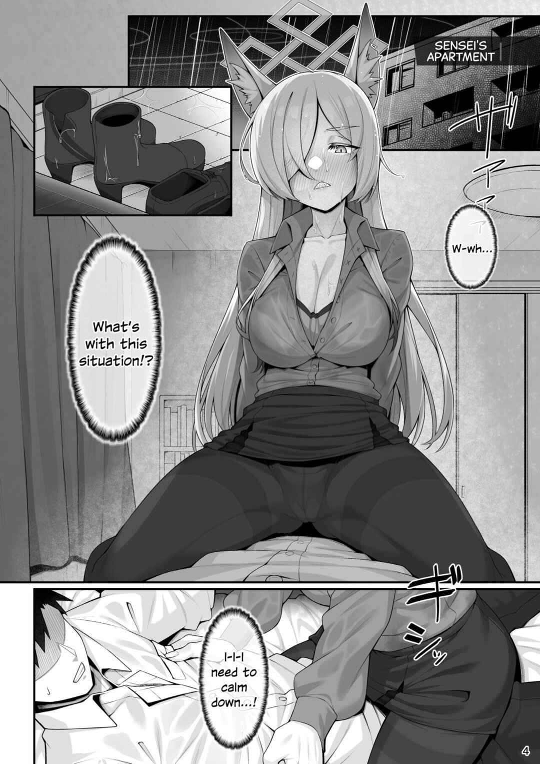 Page 3 Chapter Unknown_10b8 Blue Archive - Kanna to Sensei (Doujinshi)