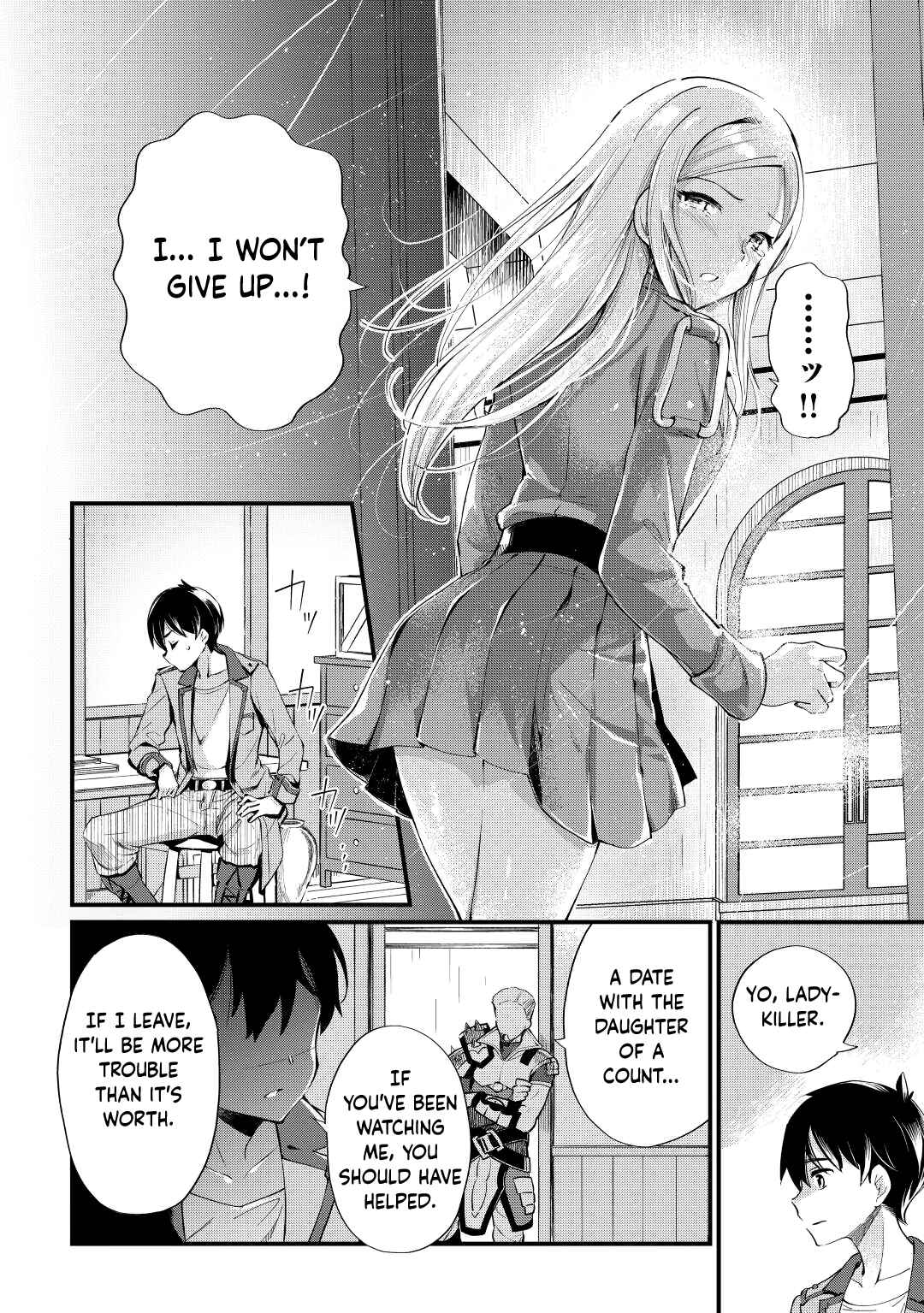 Page 9 Chapter 9 Ochikobore [☆1] Mahou Tsukai wa, Kyou mo Muishiki ni Cheat wo Tsukau