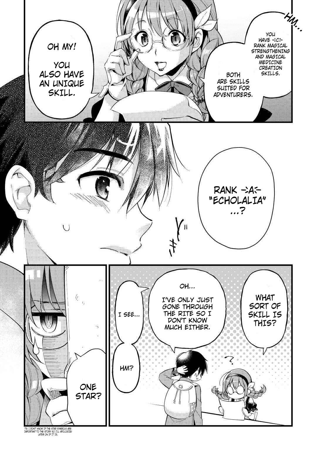 Page 7 Chapter 2 Ochikobore [☆1] Mahou Tsukai wa, Kyou mo Muishiki ni Cheat wo Tsukau
