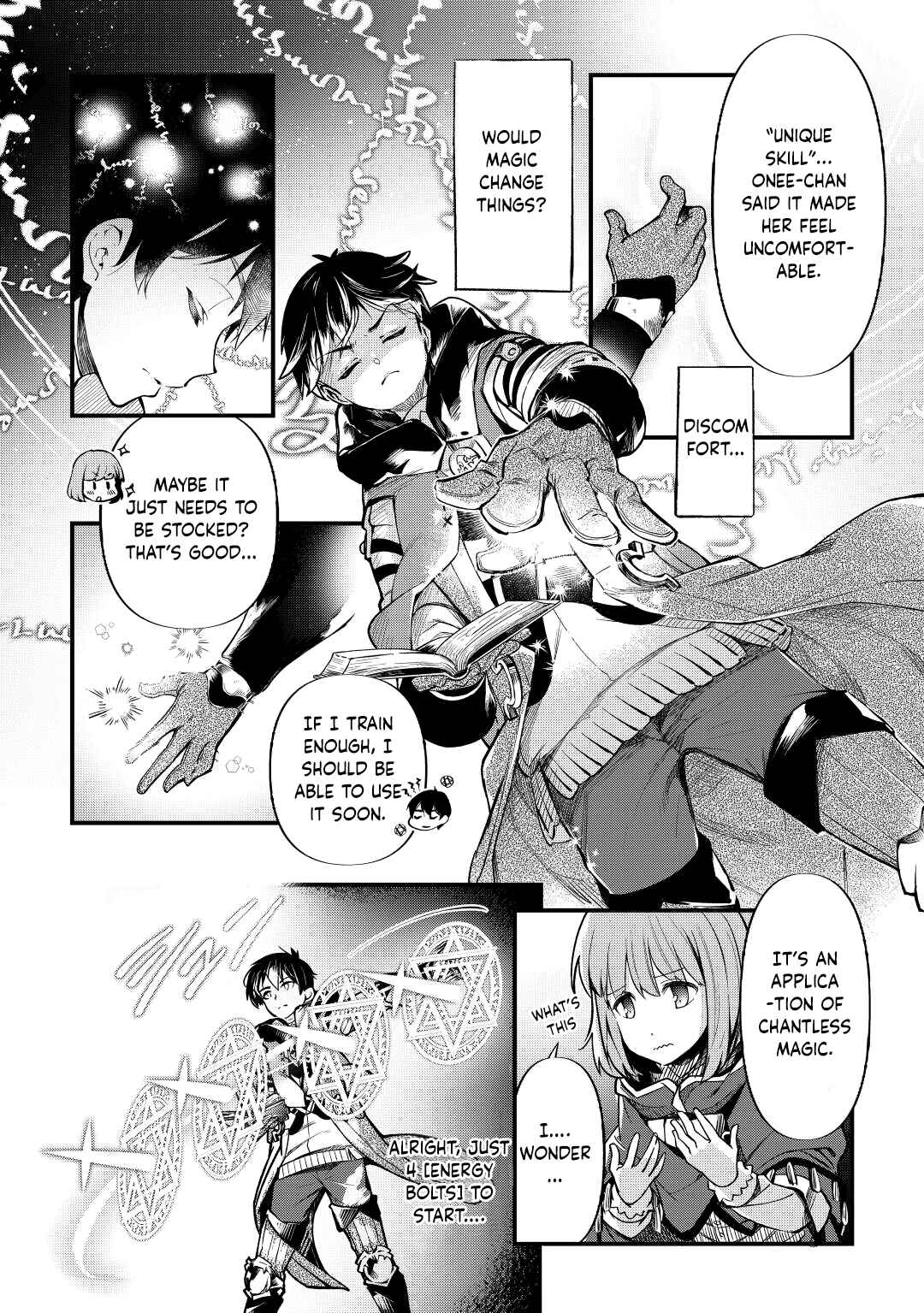 Page 9 Chapter 10 Ochikobore [☆1] Mahou Tsukai wa, Kyou mo Muishiki ni Cheat wo Tsukau