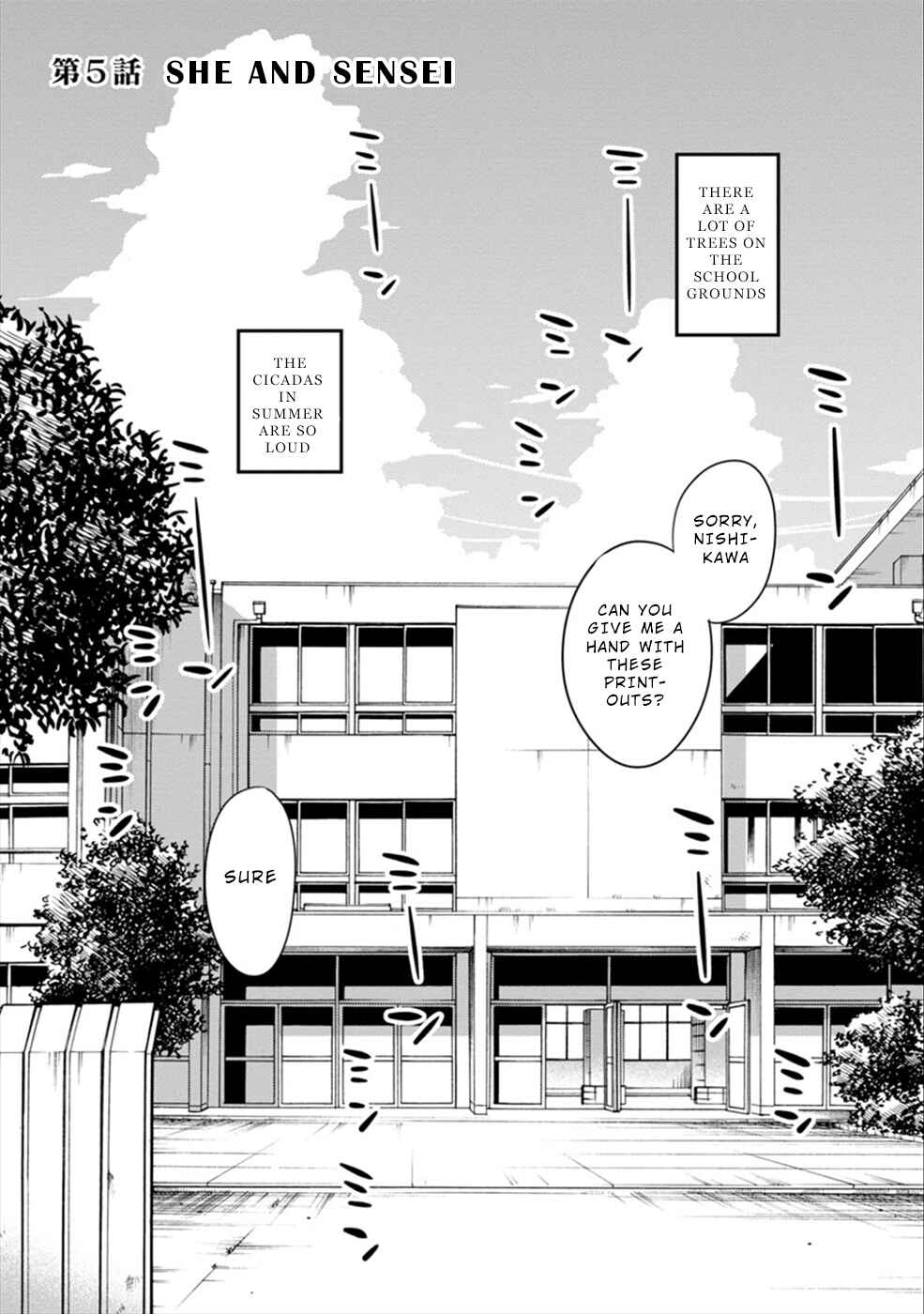 Page 1 Chapter 5 Boku to Watashi to Mama no Natsu