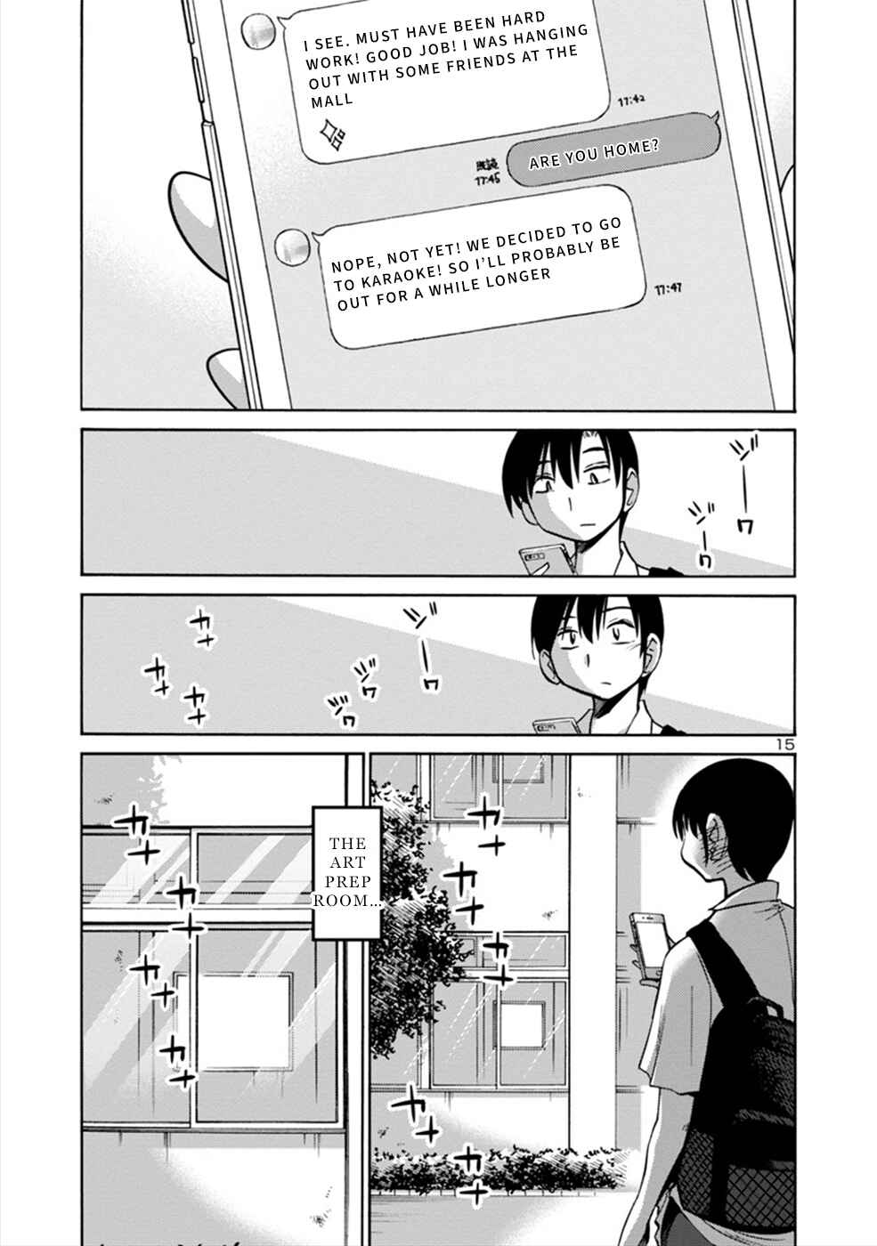 Page 15 Chapter 5 Boku to Watashi to Mama no Natsu
