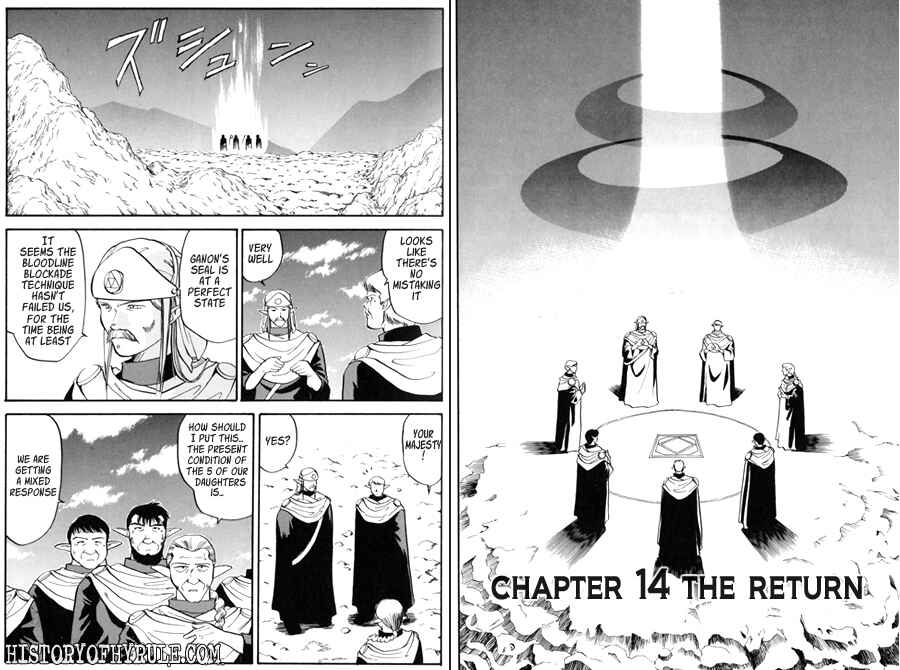 Page 1 Chapter 14 The Legend of Zelda: A Link to the Past (CAGIVA Ataru)