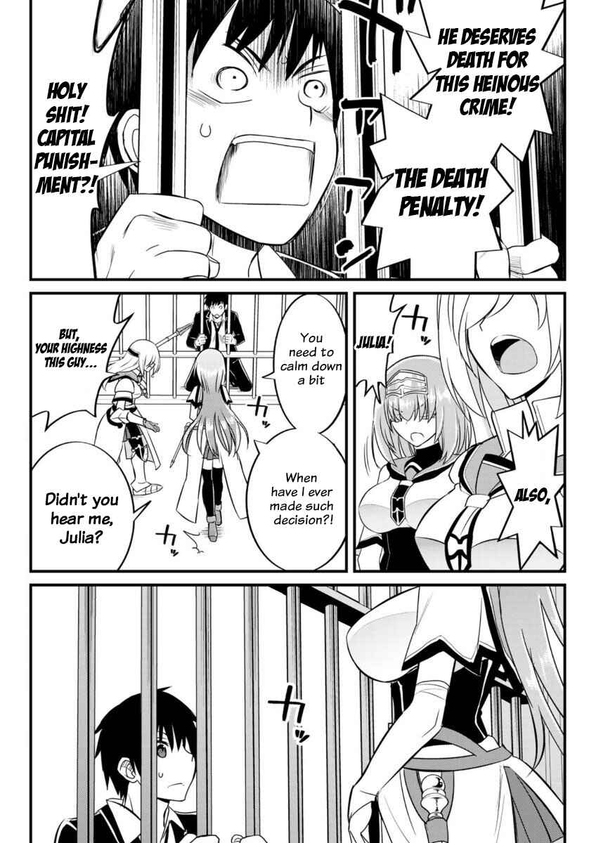 Page 6 Chapter 2 Soukyuu no Shihaisha - Isekai ni Tensei shitara Sekai no oppai wa Ore no mono!