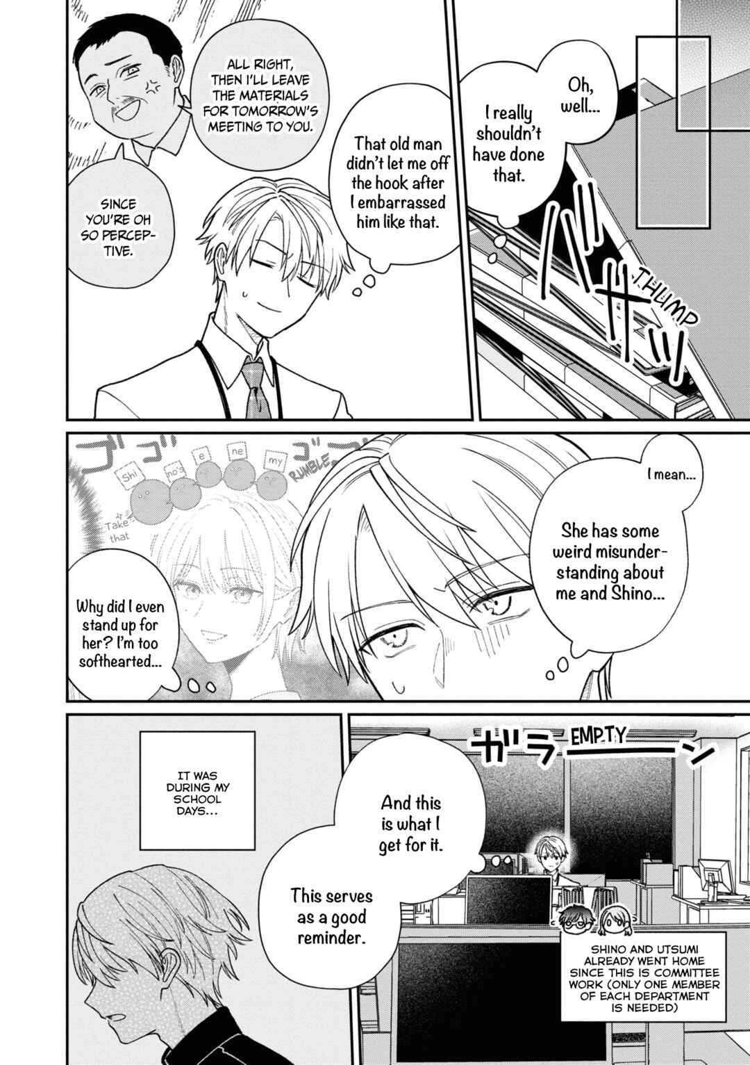 Page 9 Chapter 35 Kuuki ga Yomeru Shinnyuu Shain to Buaisou na Senpai