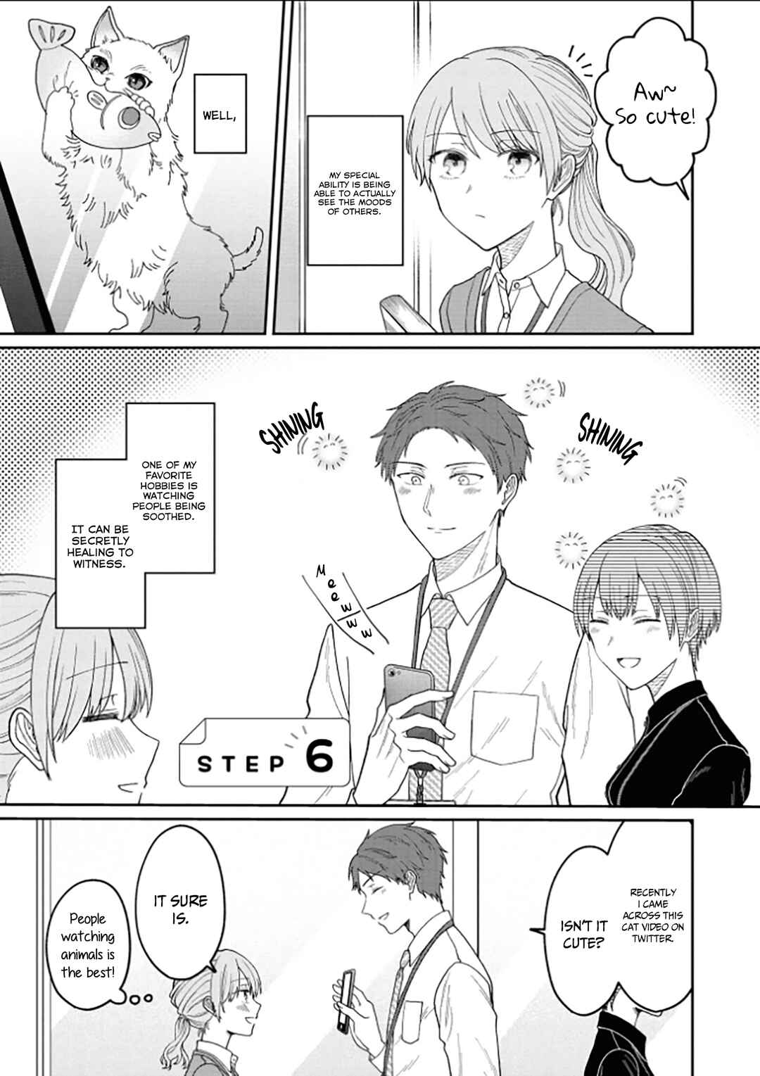 Page 1 Chapter 6 Kuuki ga Yomeru Shinnyuu Shain to Buaisou na Senpai