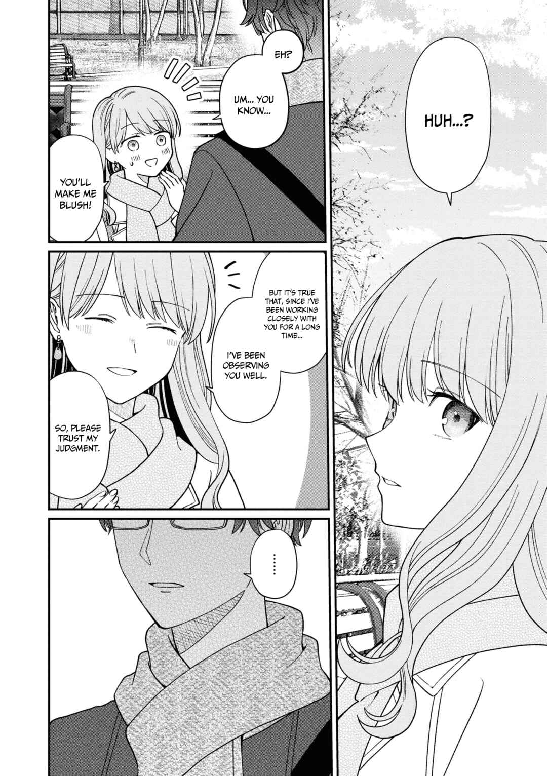 Page 17 Chapter 52 Kuuki ga Yomeru Shinnyuu Shain to Buaisou na Senpai