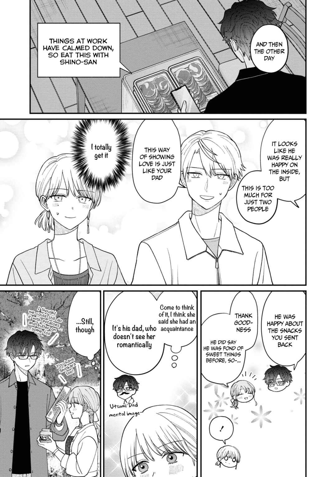 Page 4 Chapter 60 Kuuki ga Yomeru Shinnyuu Shain to Buaisou na Senpai