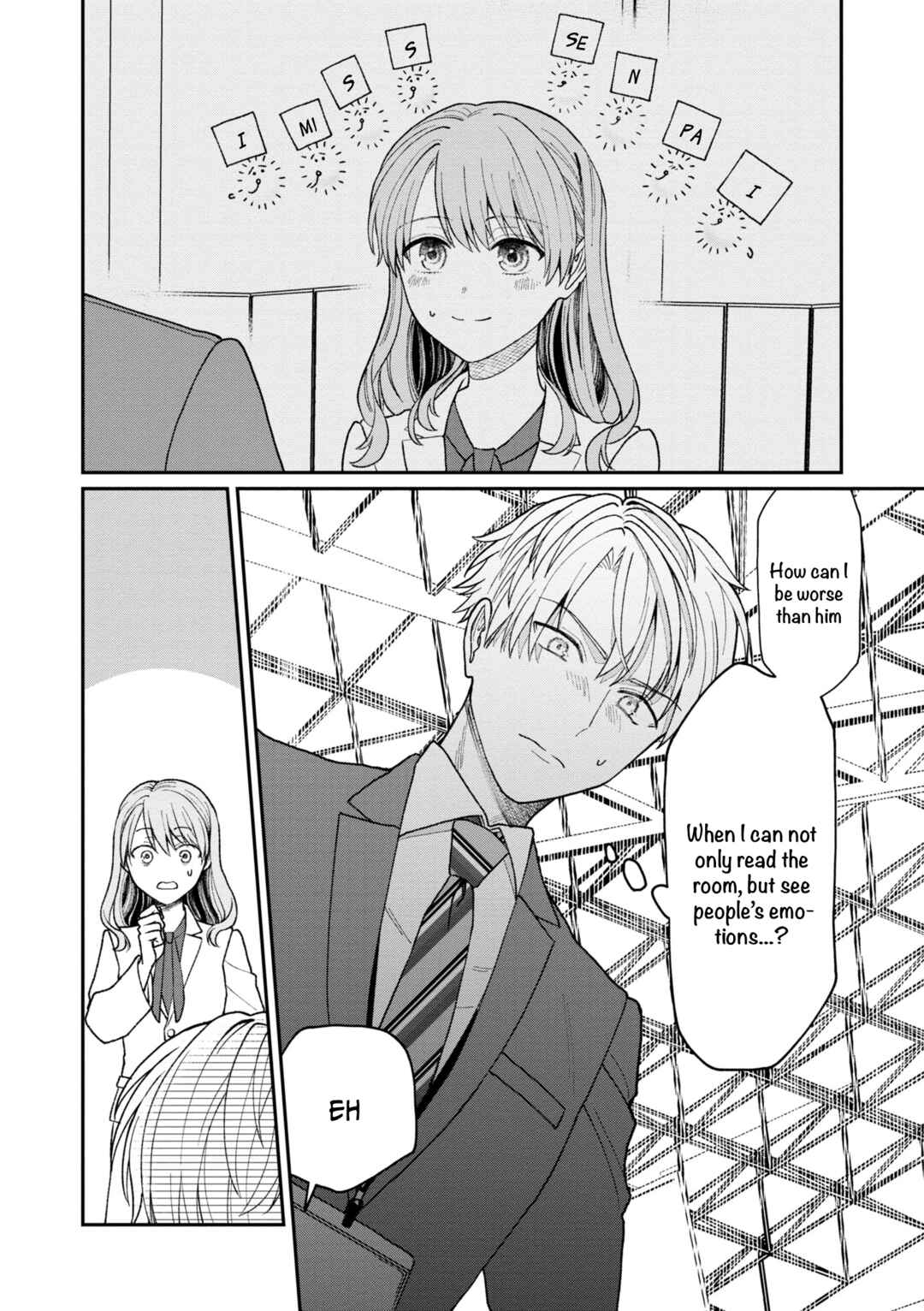 Page 11 Chapter 19 Kuuki ga Yomeru Shinnyuu Shain to Buaisou na Senpai