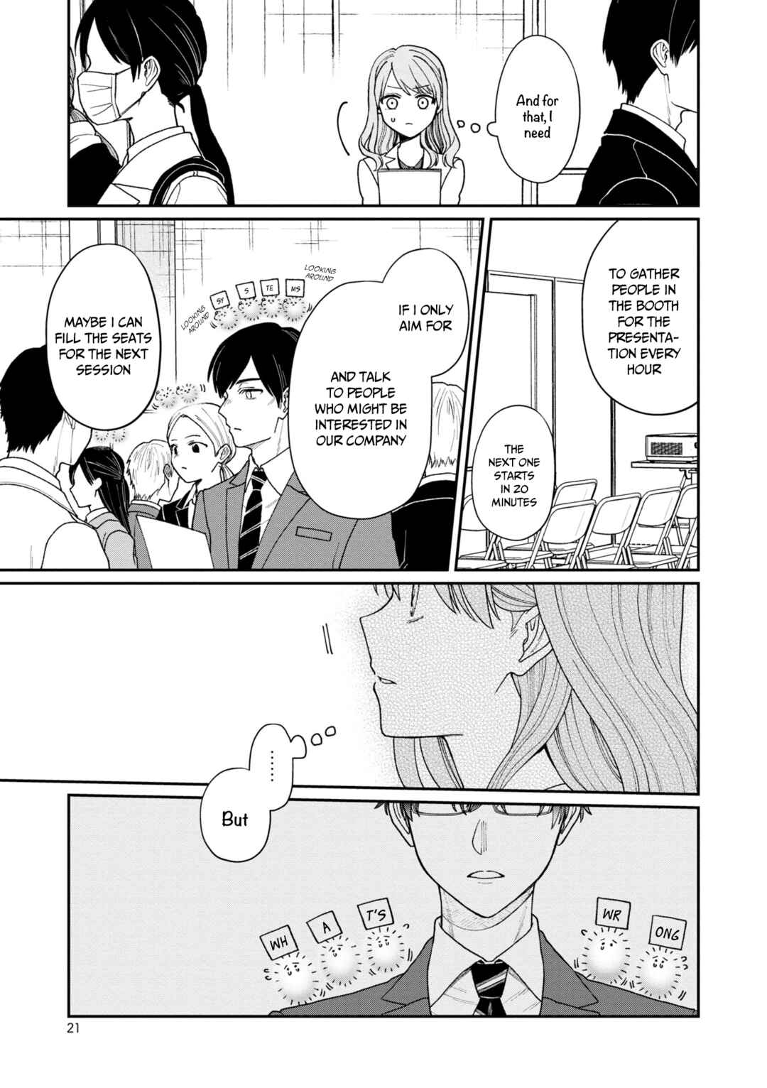 Page 4 Chapter 19 Kuuki ga Yomeru Shinnyuu Shain to Buaisou na Senpai