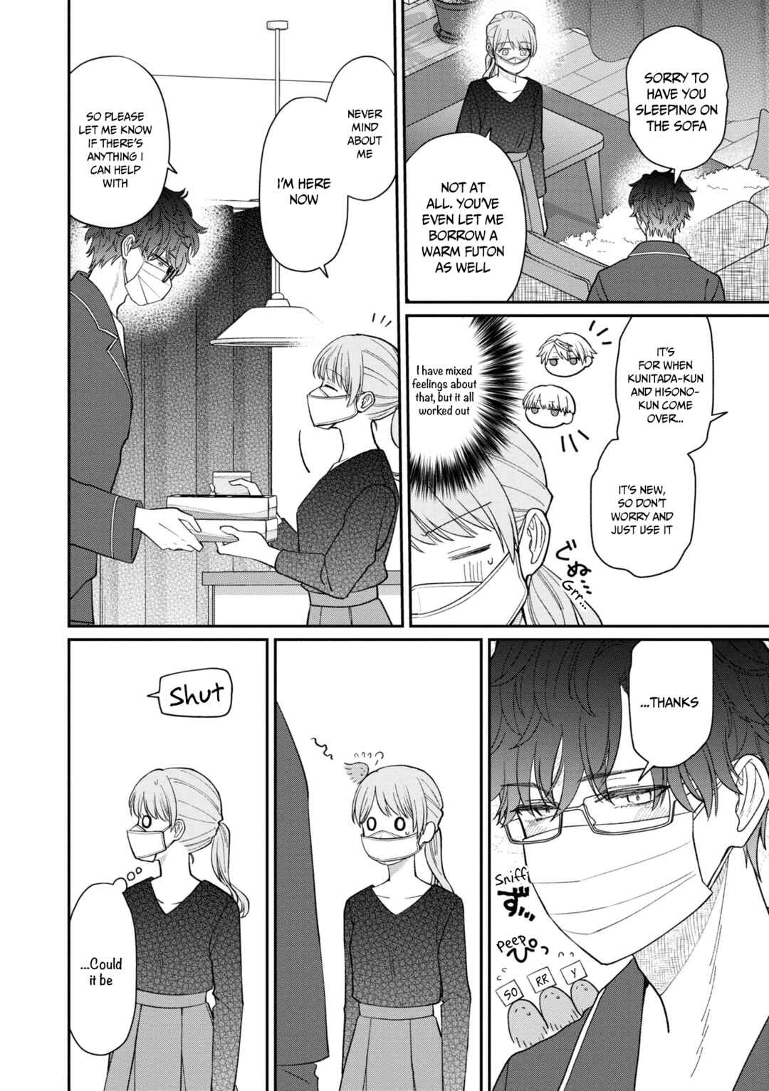 Page 10 Chapter 56 Kuuki ga Yomeru Shinnyuu Shain to Buaisou na Senpai