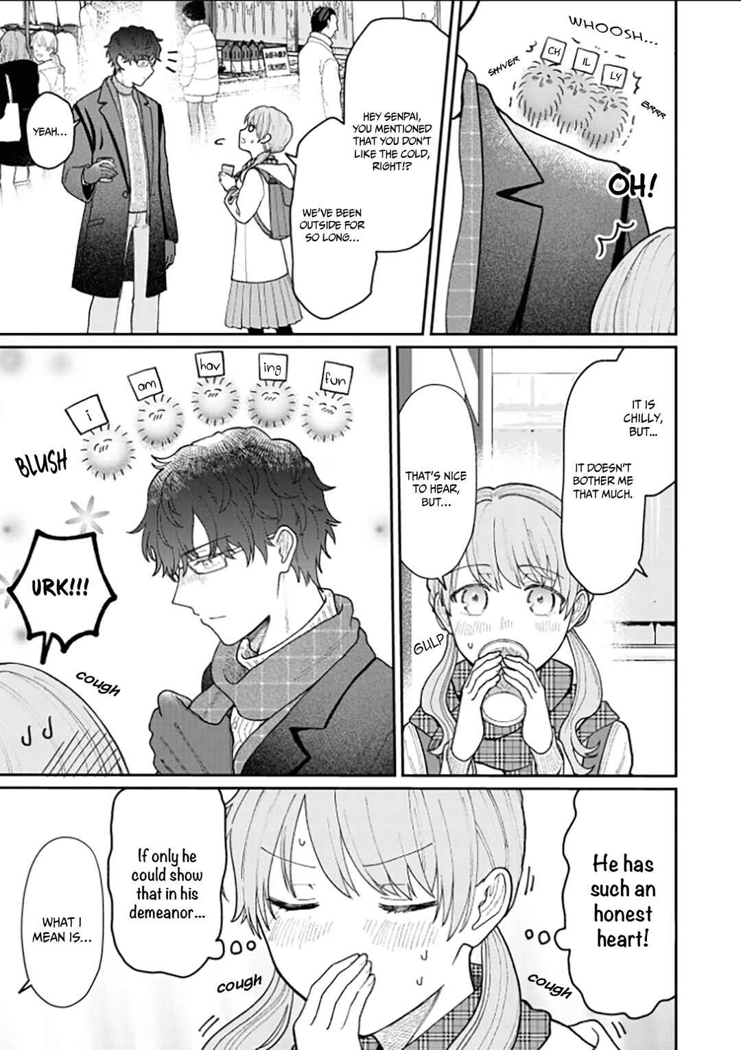 Page 10 Chapter 15 Kuuki ga Yomeru Shinnyuu Shain to Buaisou na Senpai