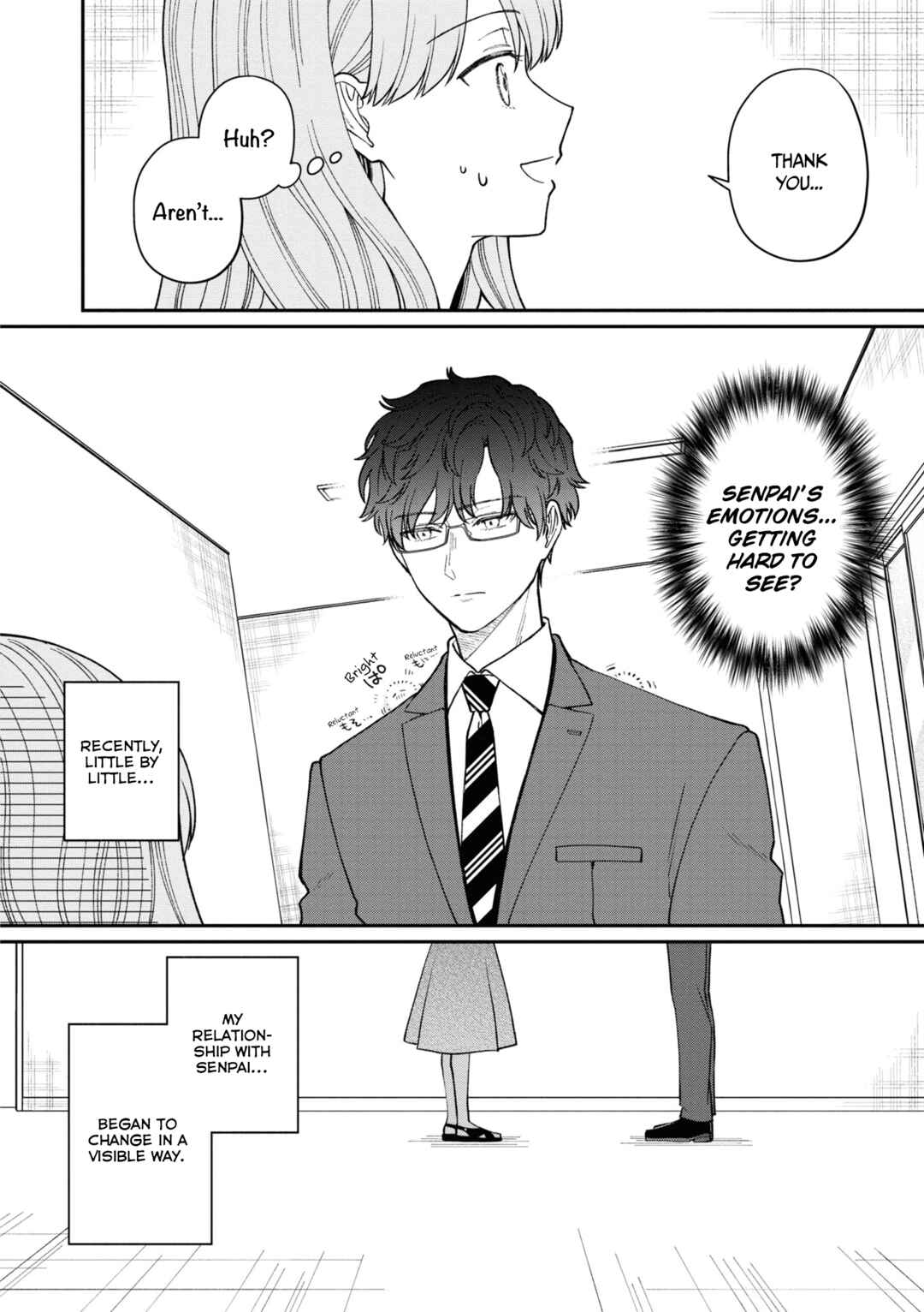 Page 9 Chapter 43 Kuuki ga Yomeru Shinnyuu Shain to Buaisou na Senpai