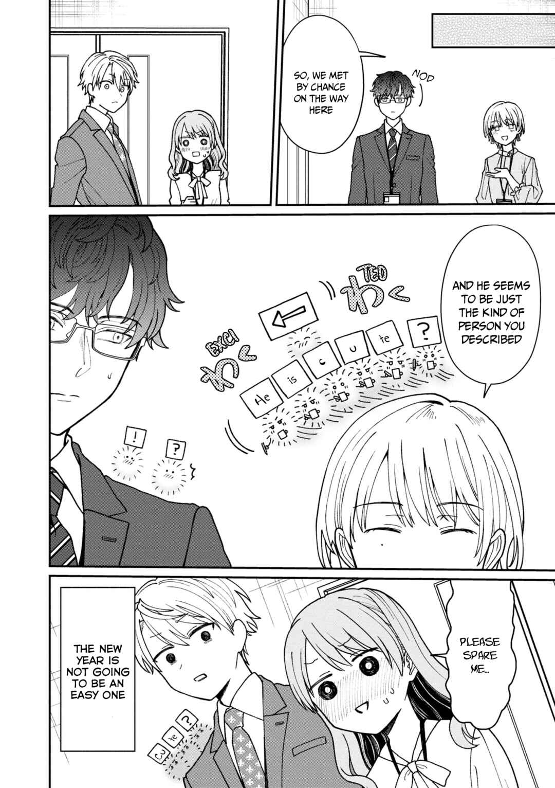 Page 5 Chapter 22 Kuuki ga Yomeru Shinnyuu Shain to Buaisou na Senpai
