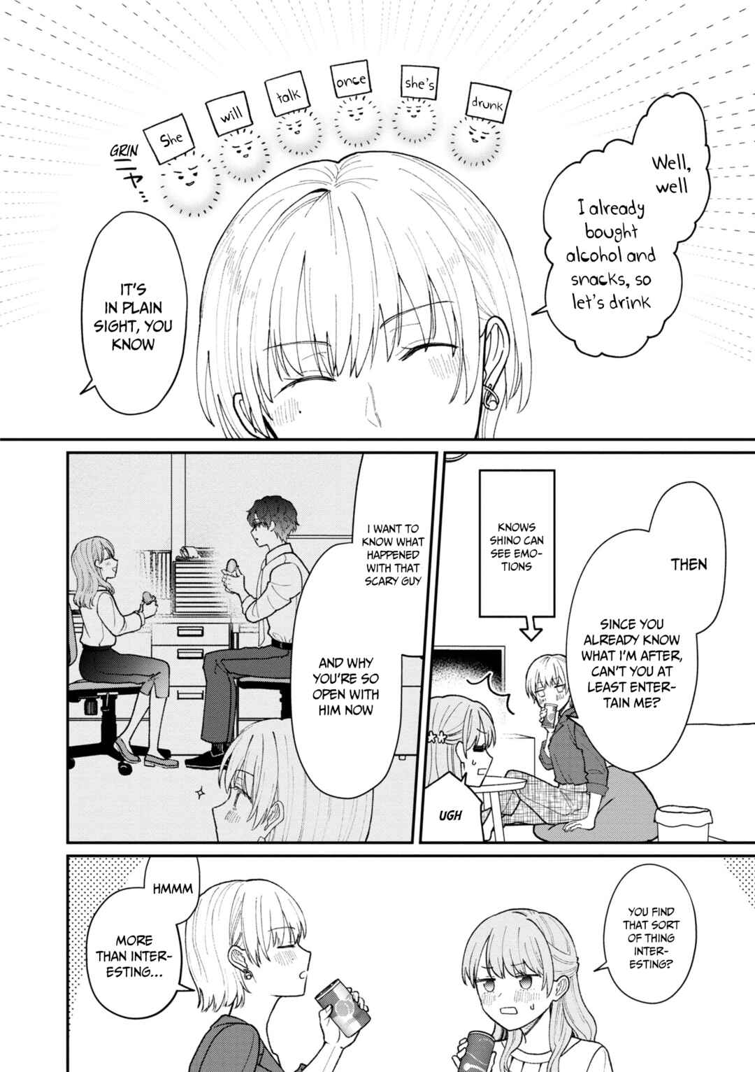 Page 3 Chapter 25 Kuuki ga Yomeru Shinnyuu Shain to Buaisou na Senpai