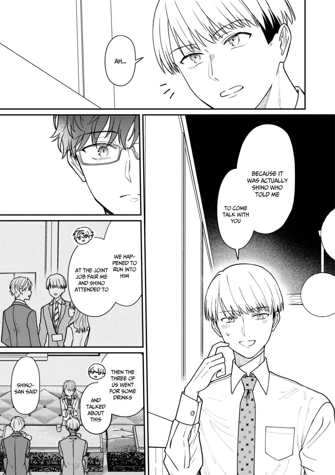 Page 10 Chapter 30 Kuuki ga Yomeru Shinnyuu Shain to Buaisou na Senpai